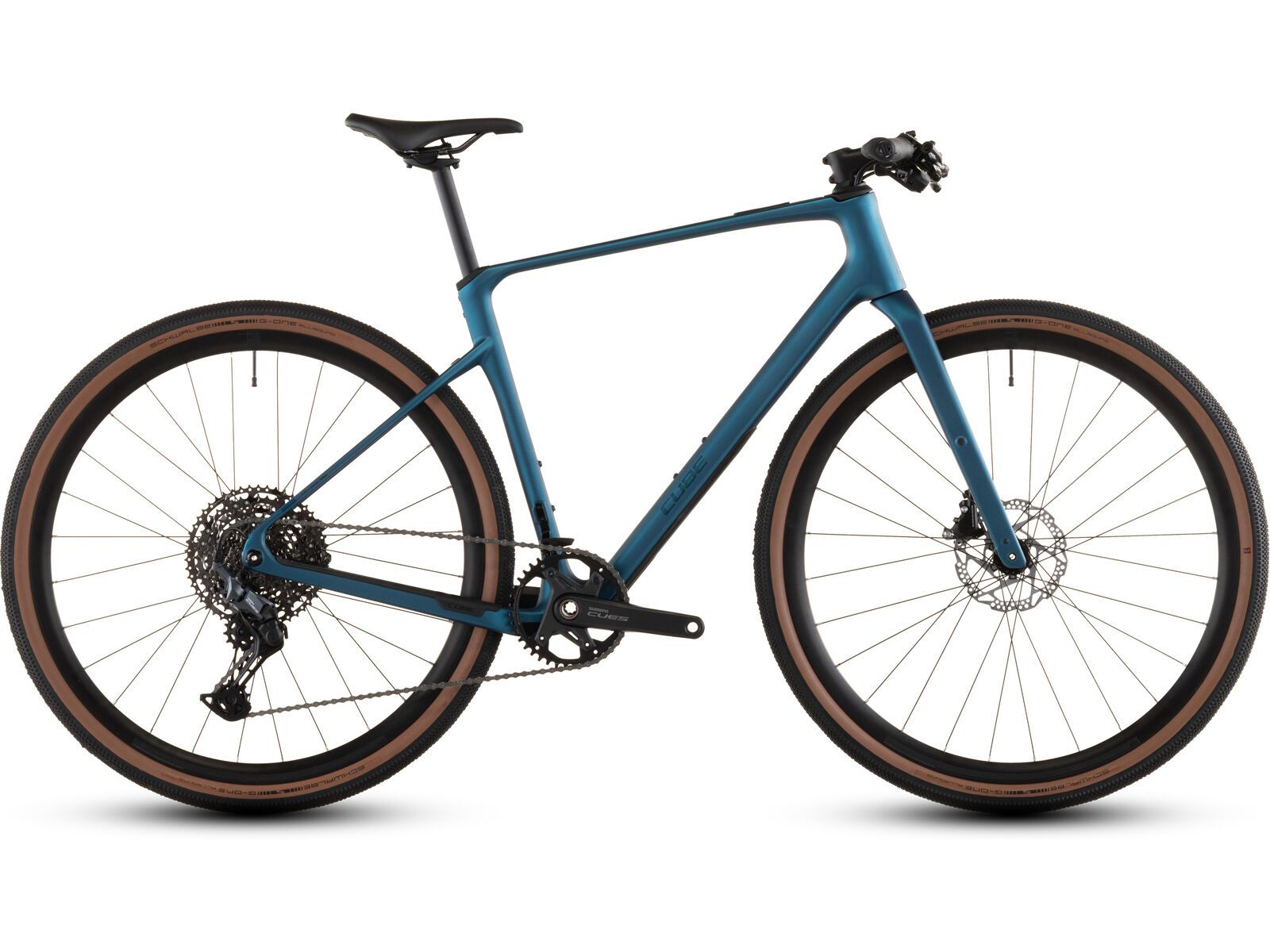 Cube Nulane C:62 SLX, electricblue´n´blue | Bild 1