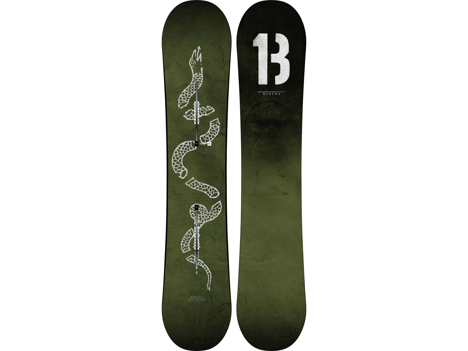 Set: Burton Descendant Wide 2019 + Burton Custom black/multi | Bild 2