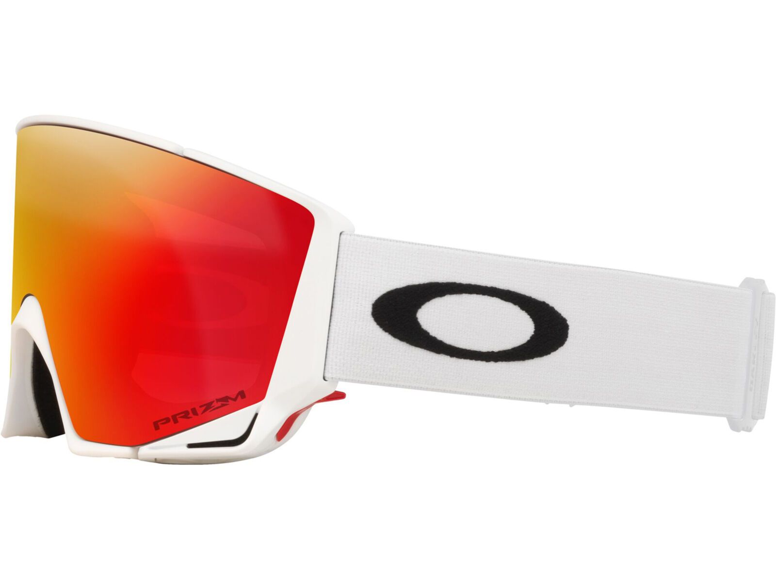 Oakley Flow Scape L, Prizm Snow Torch Iridium & Iced / matte white | Bild 4