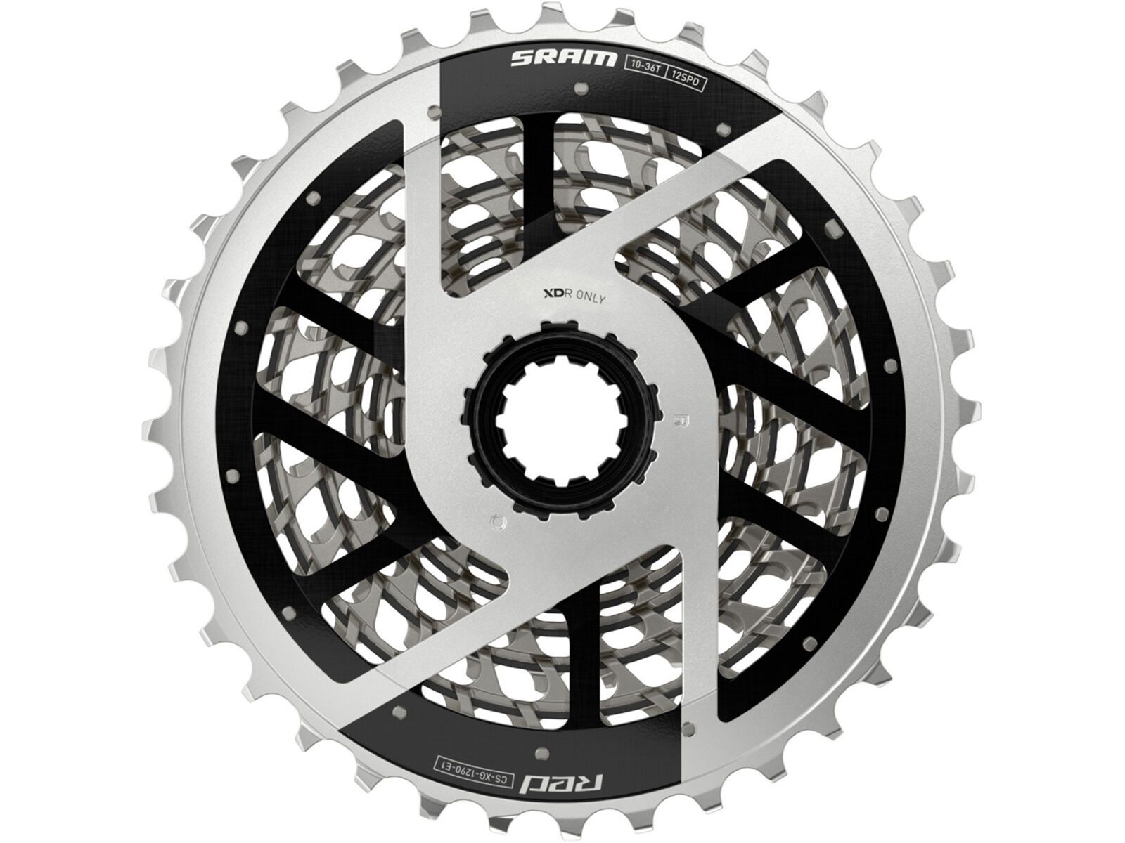 SRAM Red XG-1290 E1 Kassette - 12-fach, silber | Bild 11