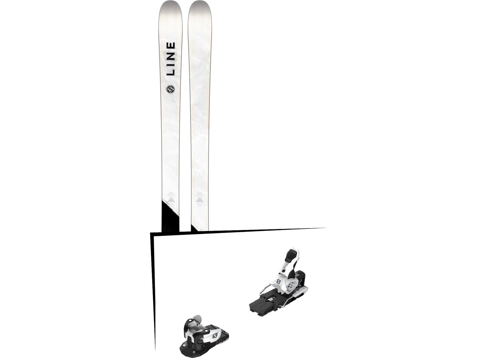 Set: Line Supernatural 86 2018 + Salomon Warden MNC 13 white/black | Bild 1