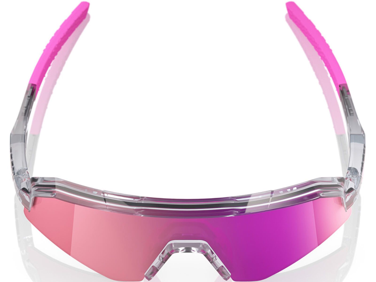 100% Slendale XS, Purple Multilayer Mirror / polished transl. grey | Bild 3