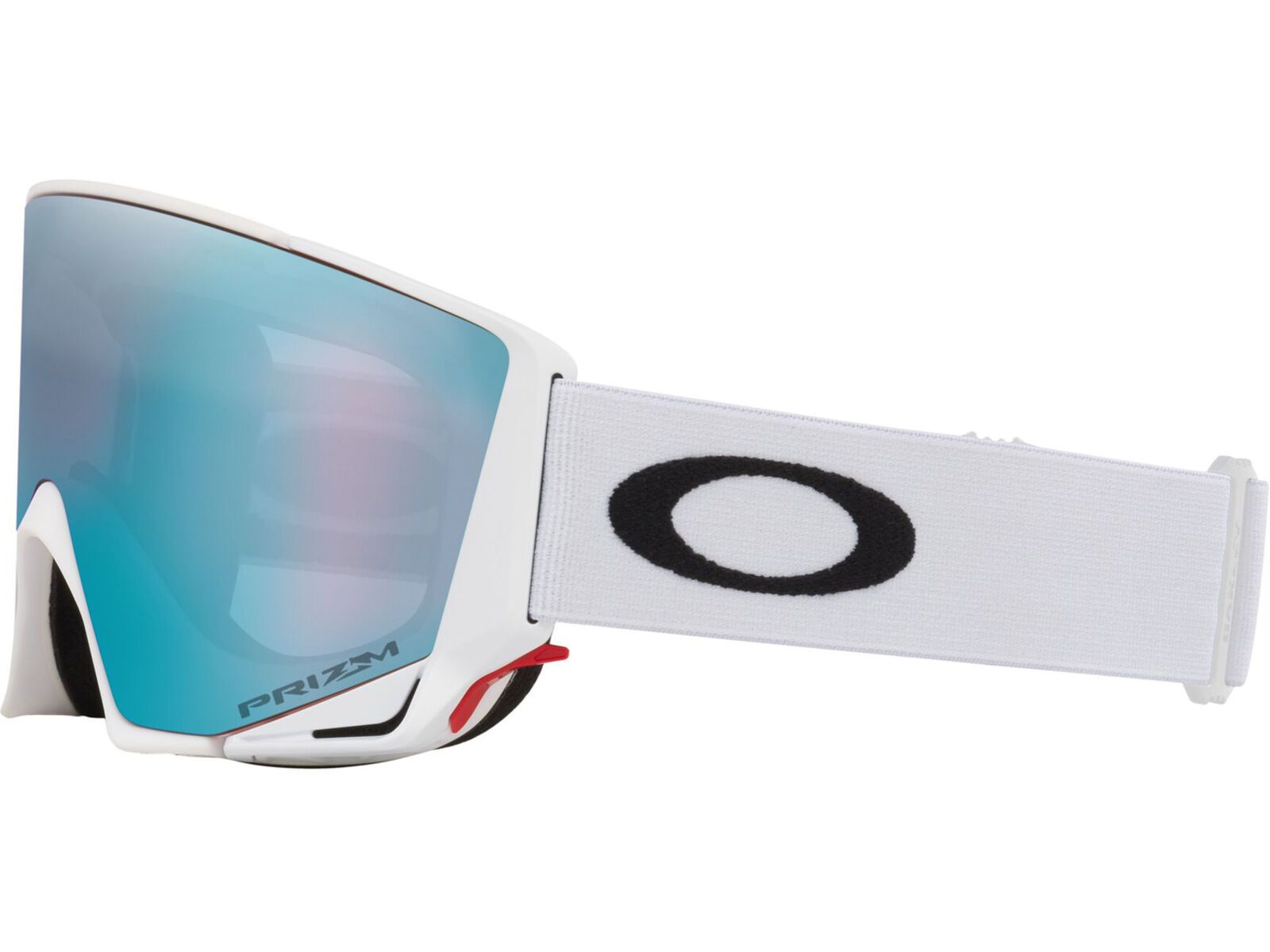 Oakley Flow Scape M, Prizm Snow Sapphire Iridium & Iced / matte white | Bild 4