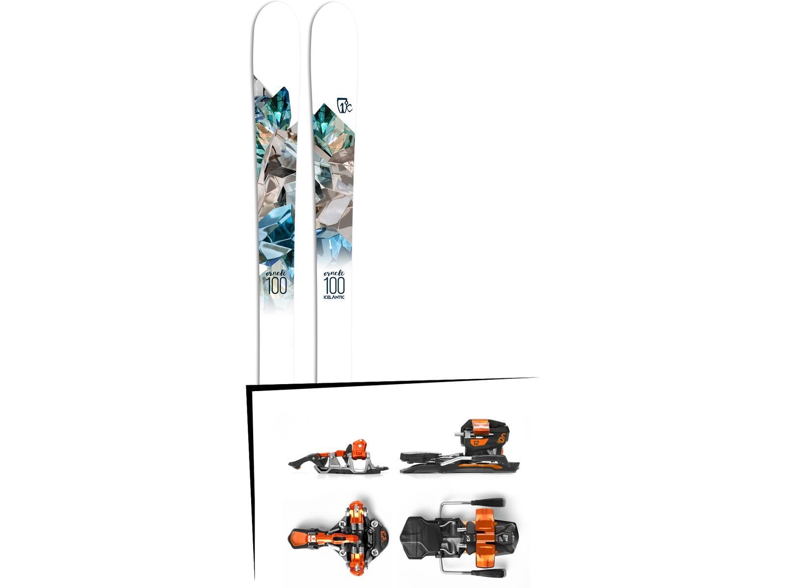 Set: Icelantic Oracle 100 2017 + G3 Ion 12 (1716204) | Bild 1