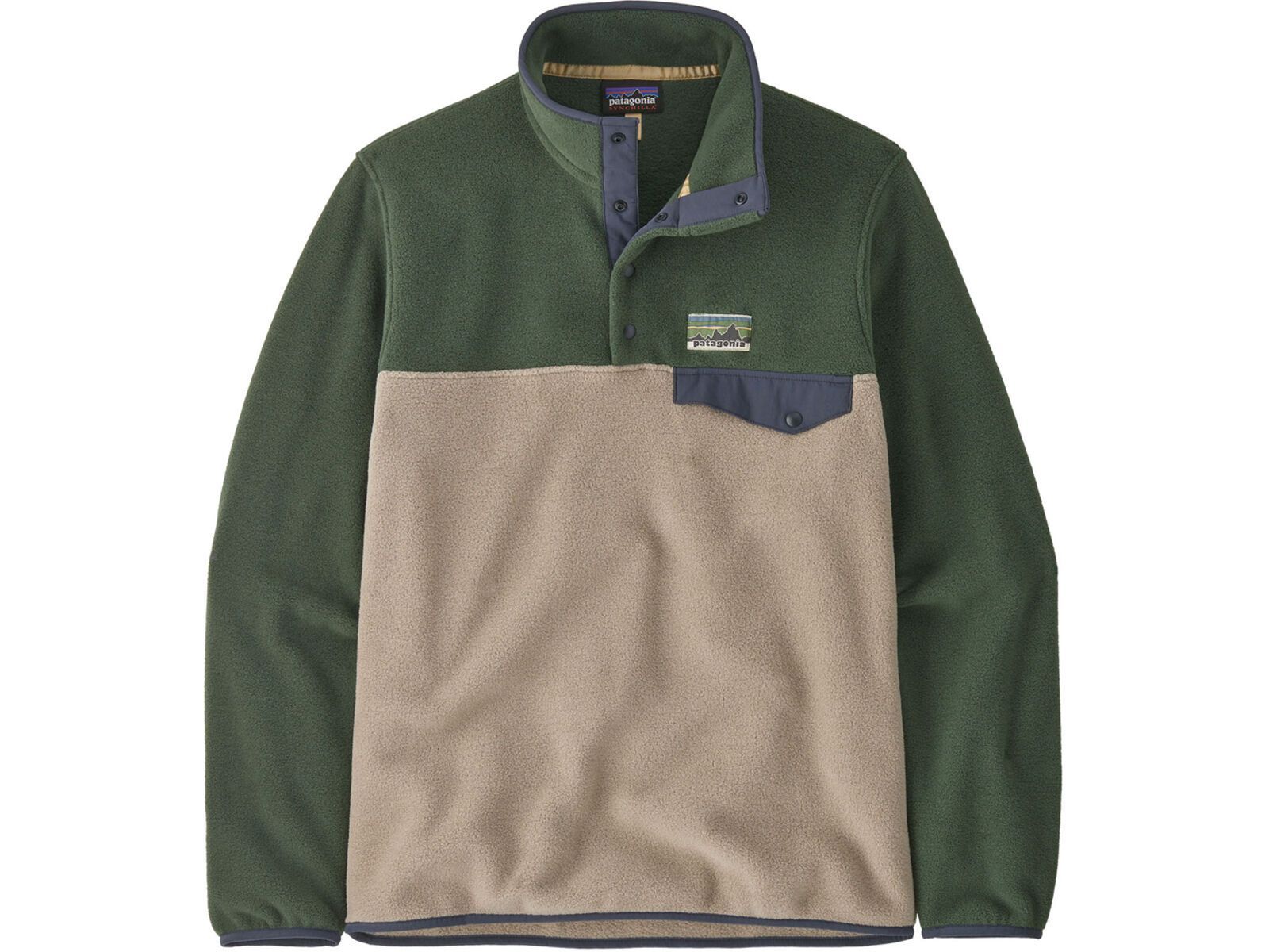 Patagonia Men's Lightweight Synchilla Snap-T Pullover, seabird grey | Bild 1