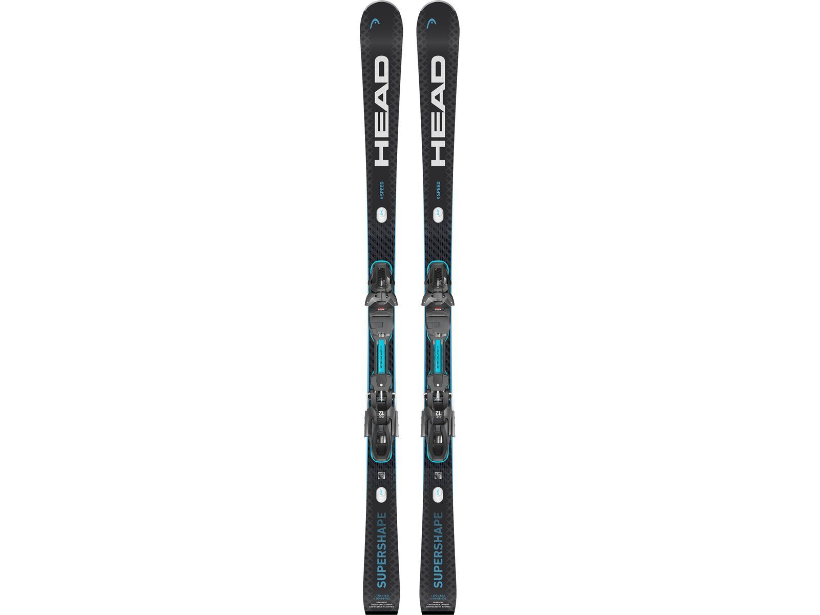 Head Supershape e-Speed + PRD 12 GW, matt black | Bild 1