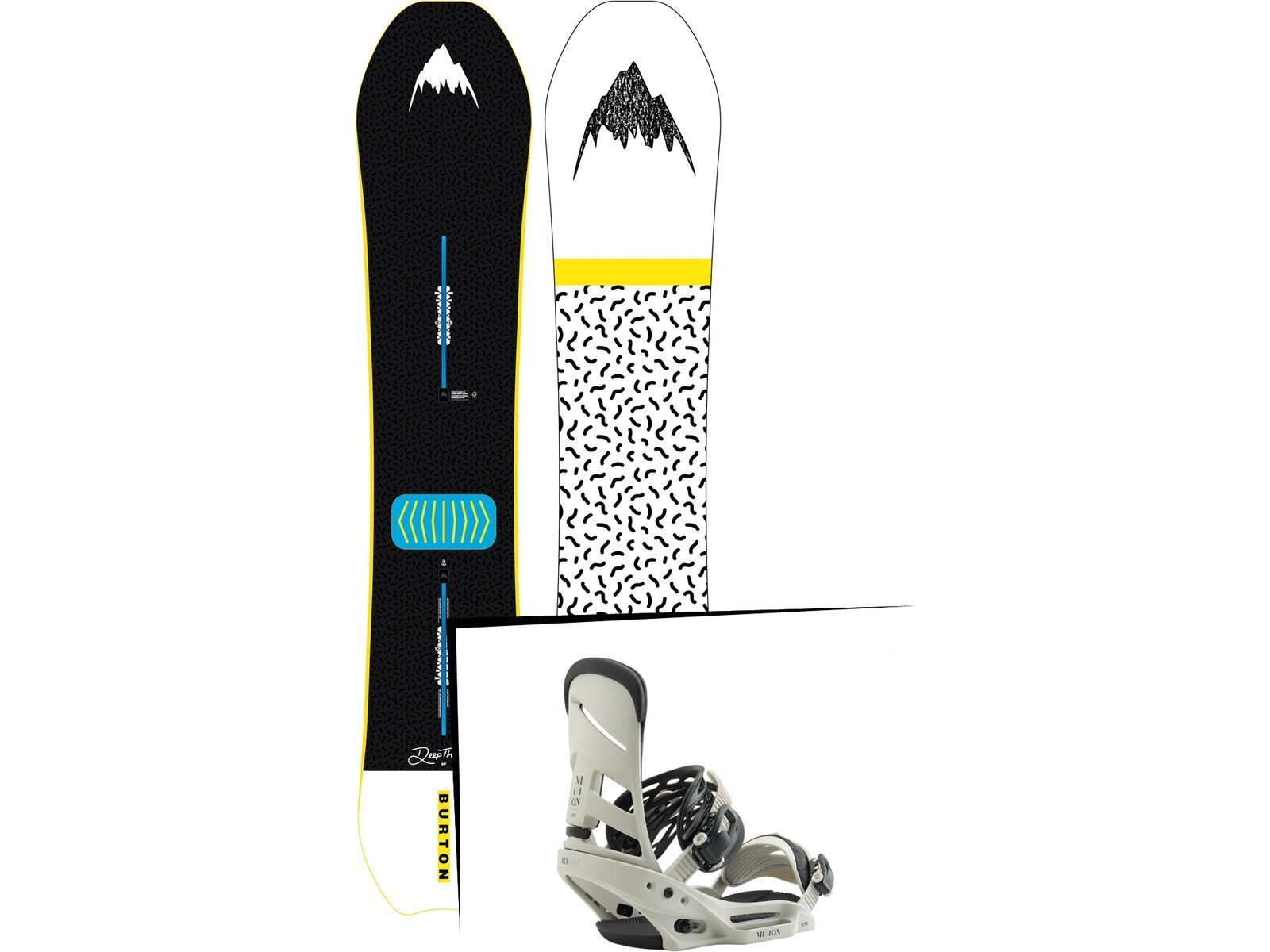 Set: Burton Deep Thinker 2019 +  Mission EST (2218411S) | Bild 1