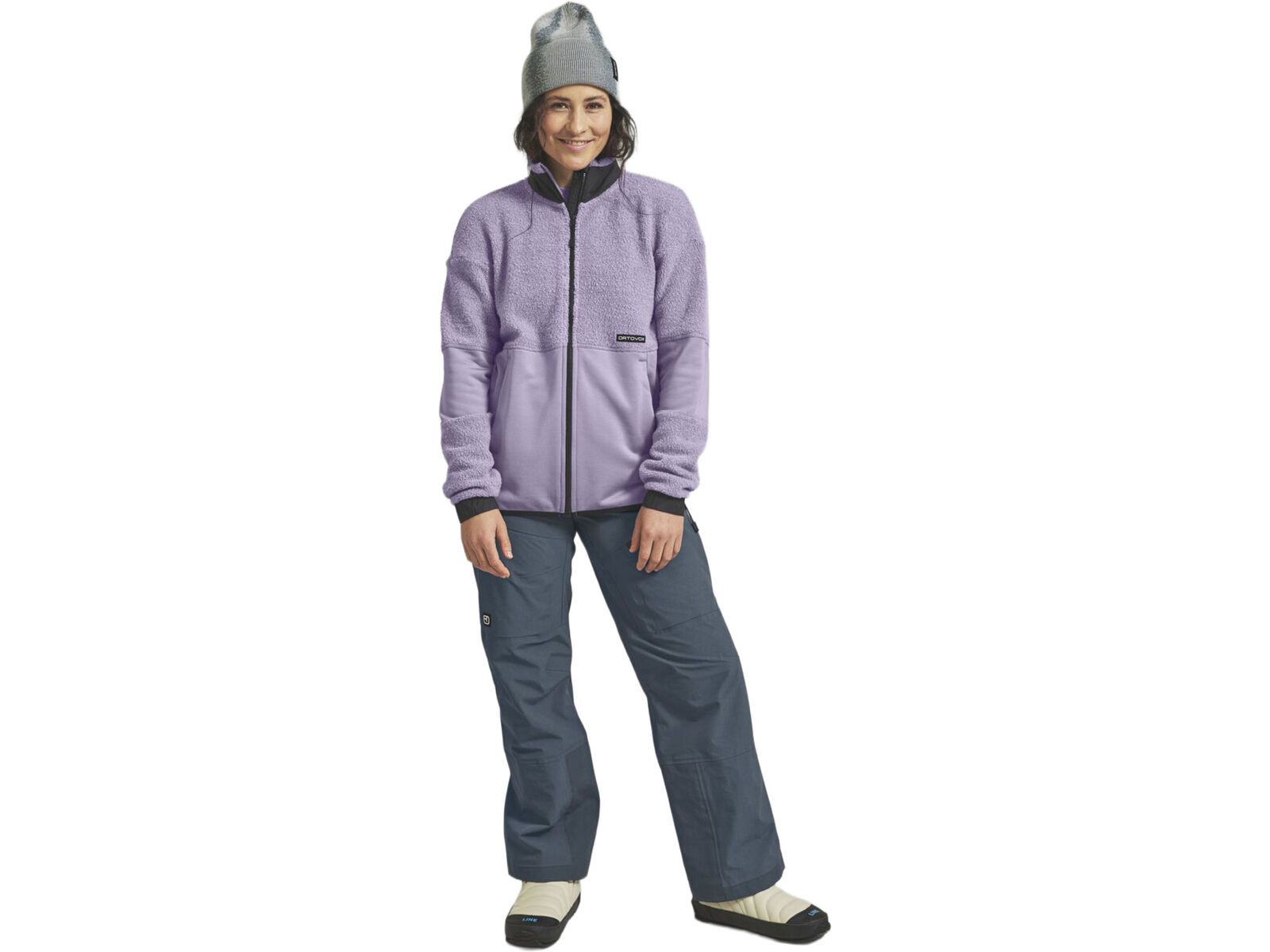 Ortovox Fleece Teddy Jacket W, lush lavender | Bild 3