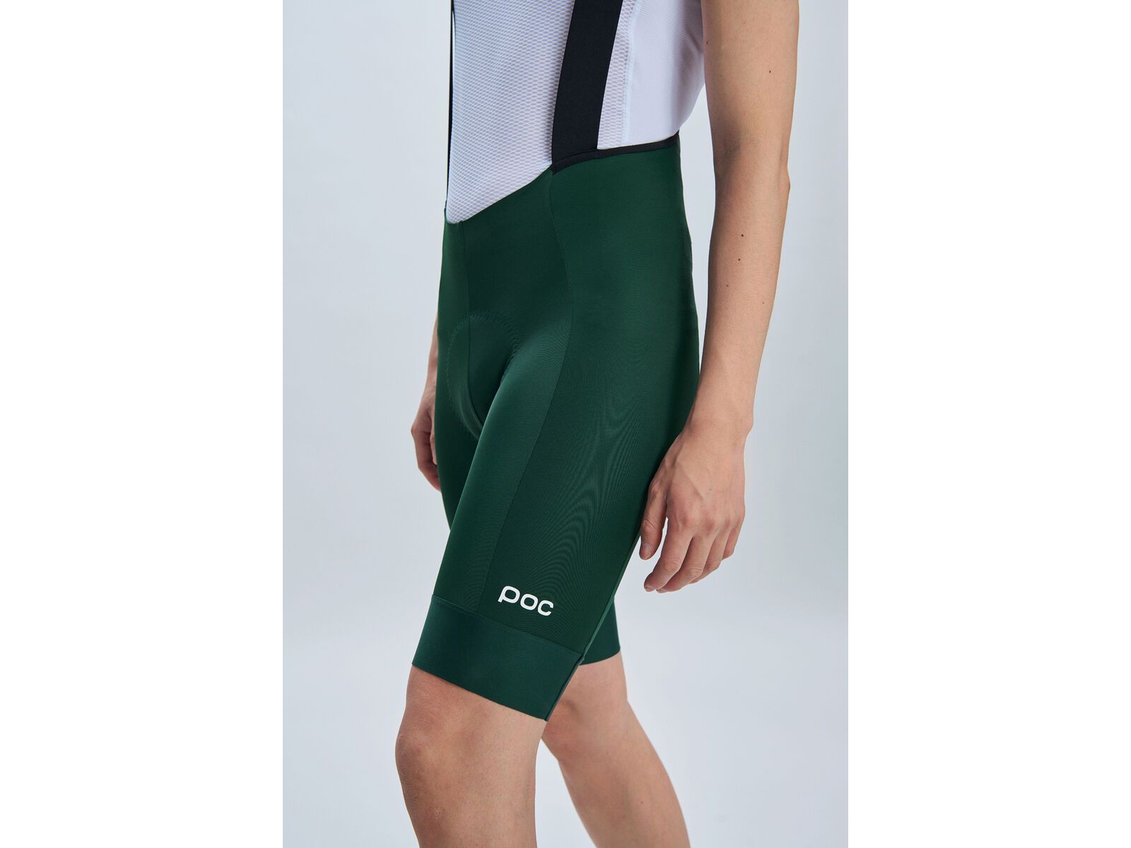 POC M's Cadence Bib Shorts, pargasite green | Bild 6