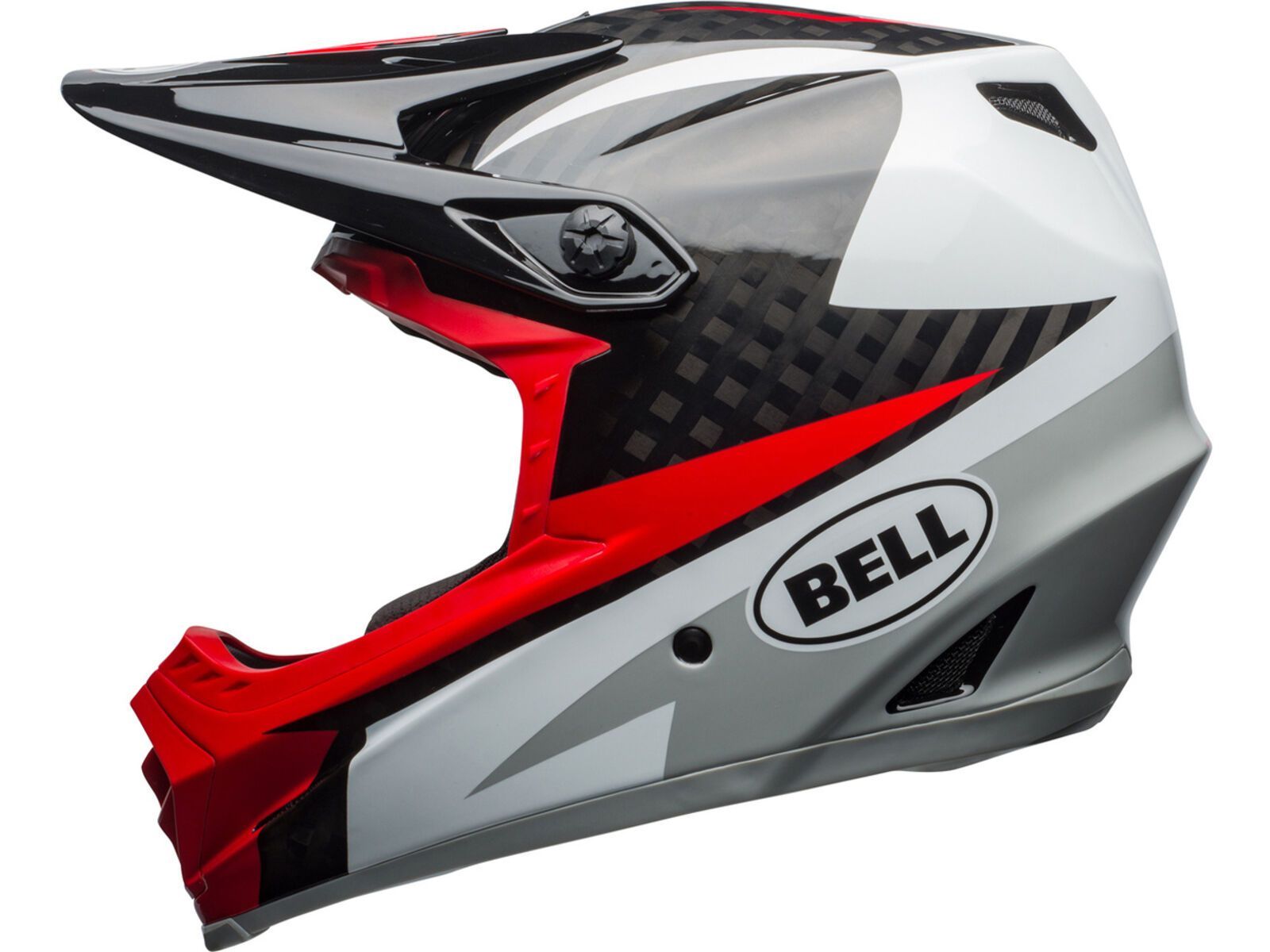 Bell Full-9, gloss white/black/hibiscus rio | Bild 2