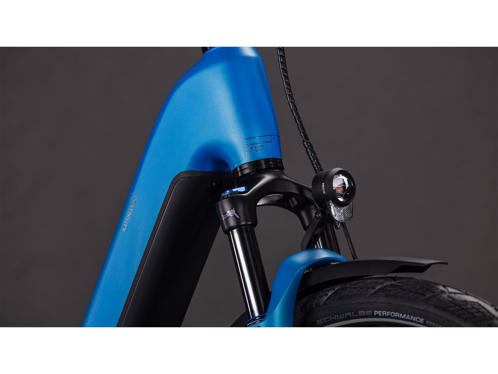 Cube Kathmandu Hybrid Comfort Pro 800 Easy Entry, azure´n´black | Bild 7
