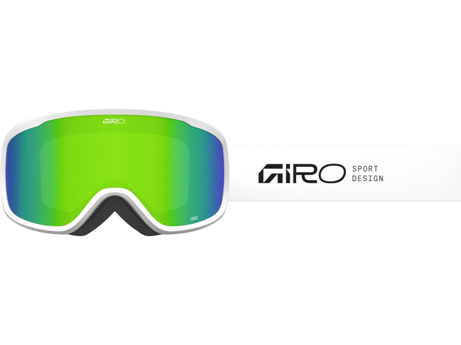 Giro Cruz, Loden Green / stacked white | Bild 1