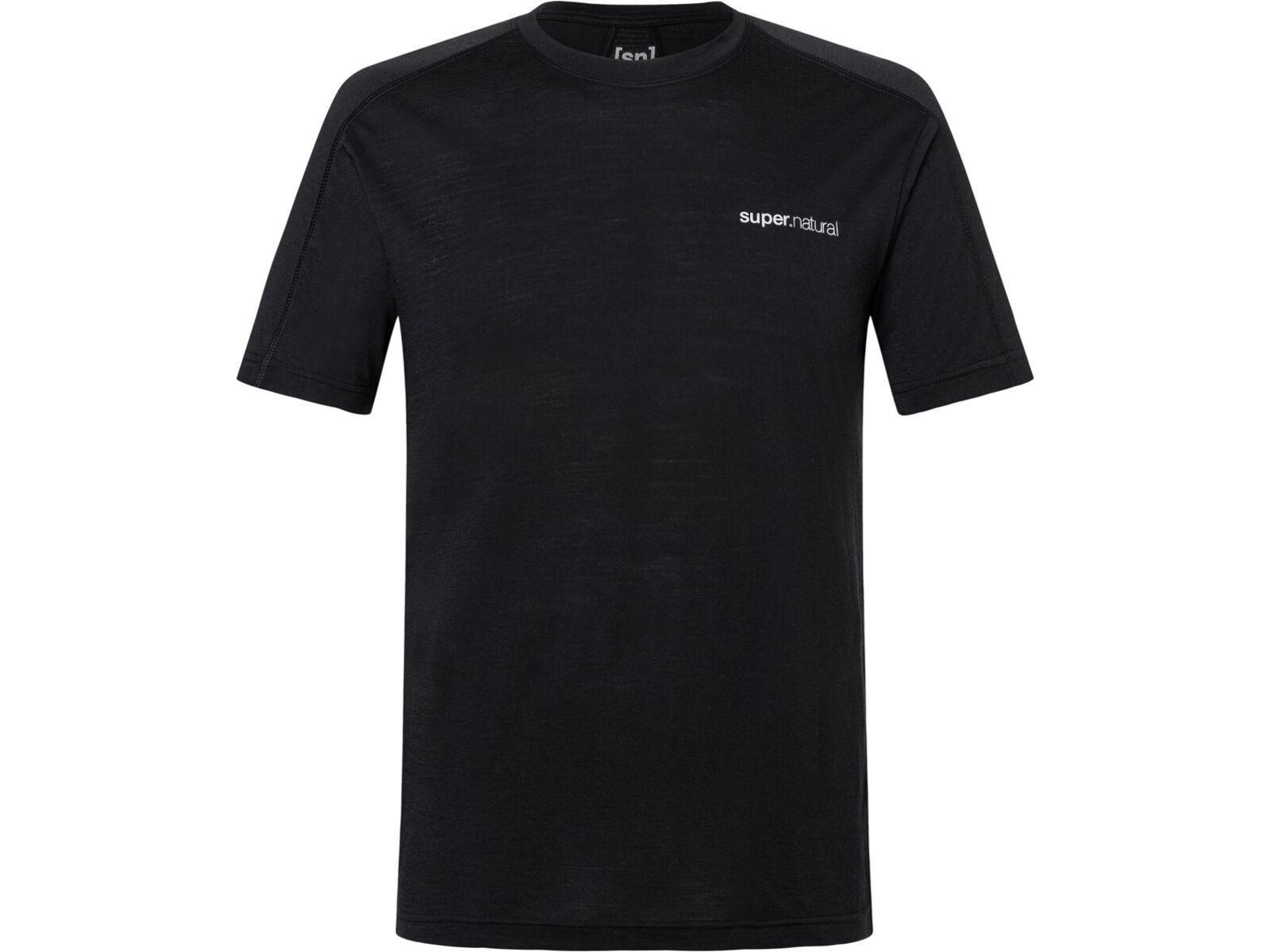 super.natural M Alarm Running Tee, jet black/jet black | Bild 1