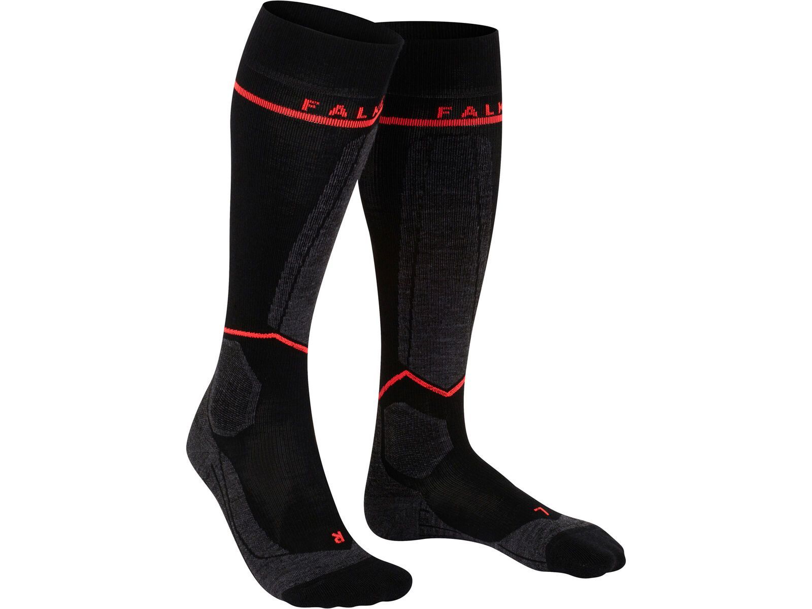 Falke SK Compression Energy Damen W2, black-neon red | Bild 1