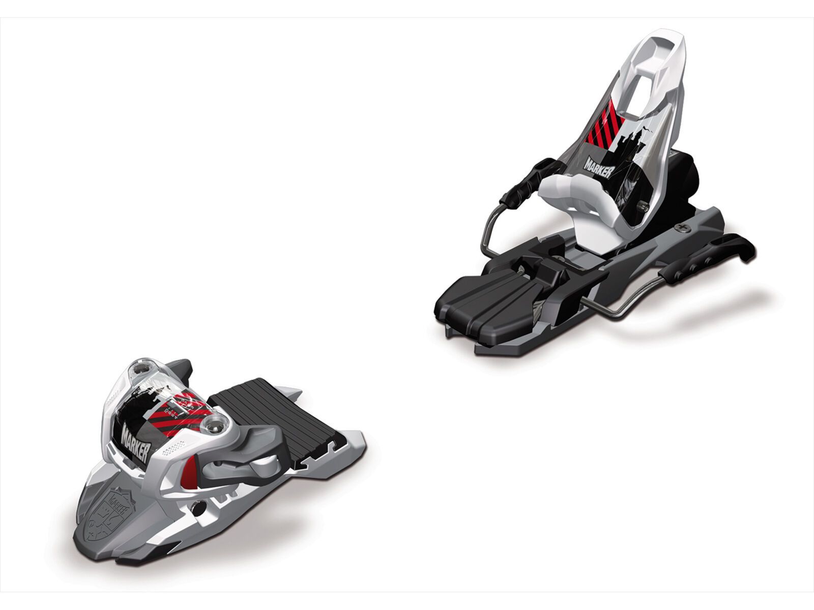 Set: K2 SKI Pinnacle 95 2017 + Marker Free Ten 100 mm, white/black/anthracite - Skiset | Bild 3