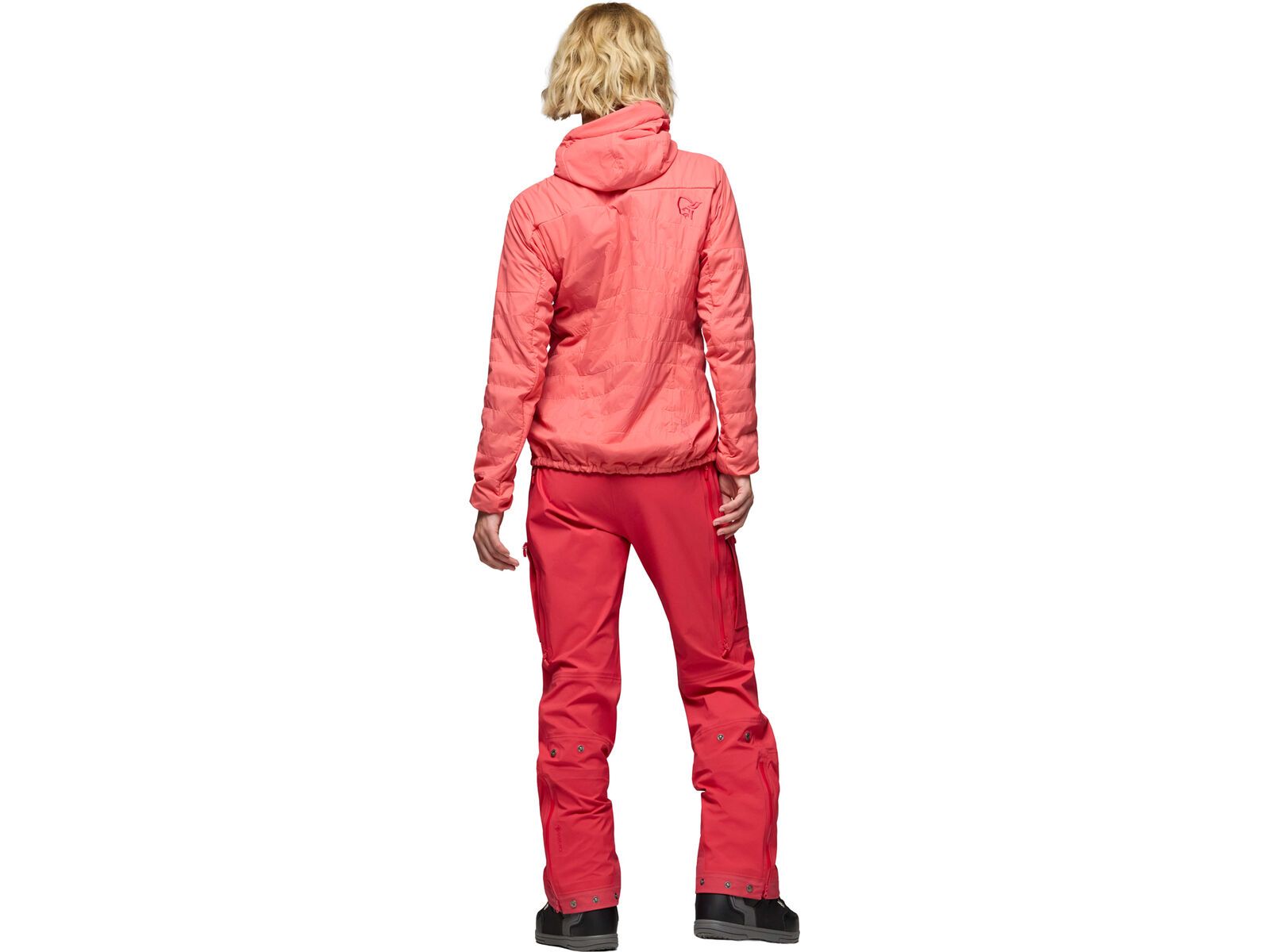 Norrona lyngen Alpha100 Zip Hood W's, calypso coral | Bild 5