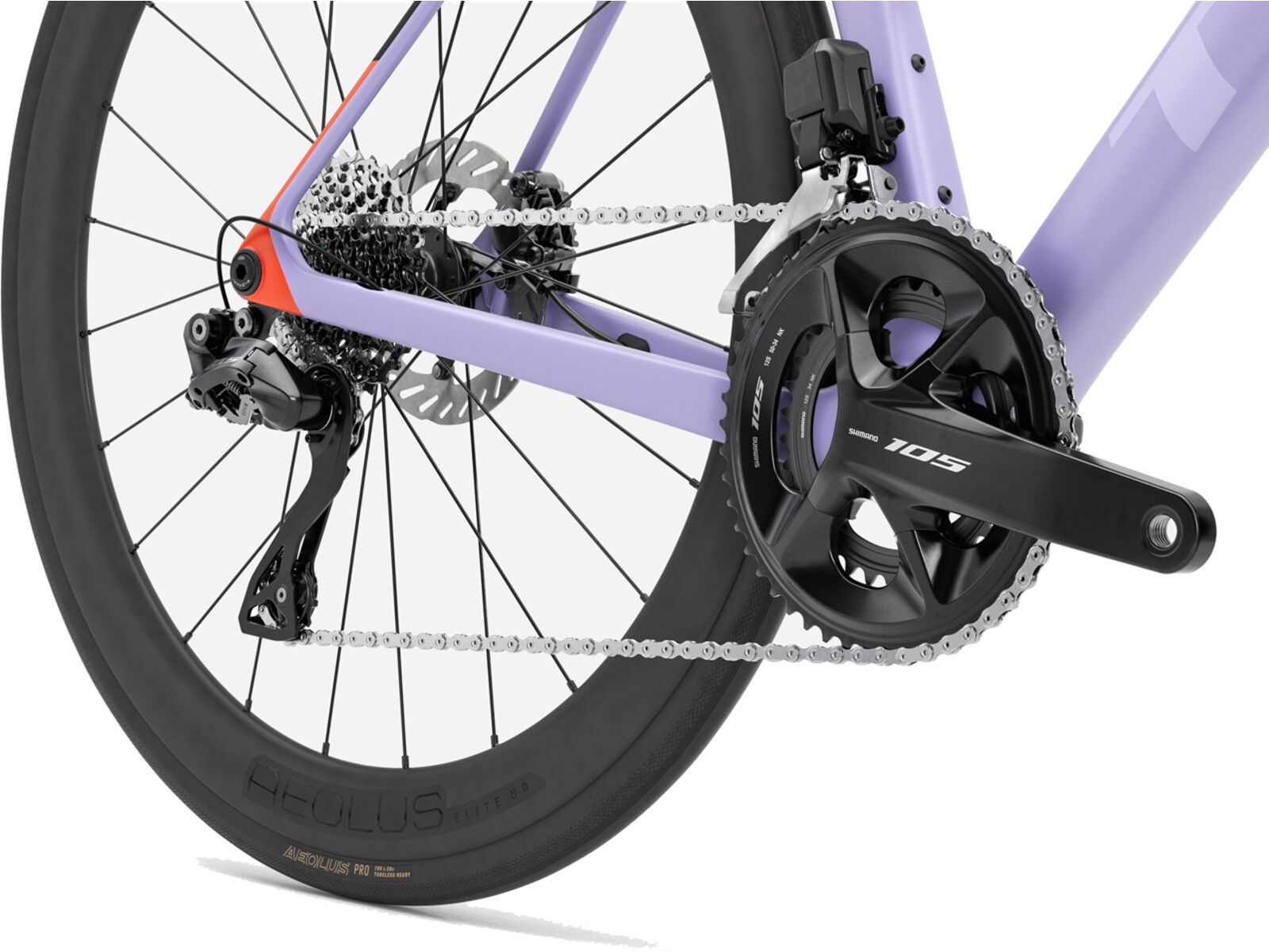 Trek Madone SL 6 Gen 8, matte lavender haze/deep smoke | Bild 6