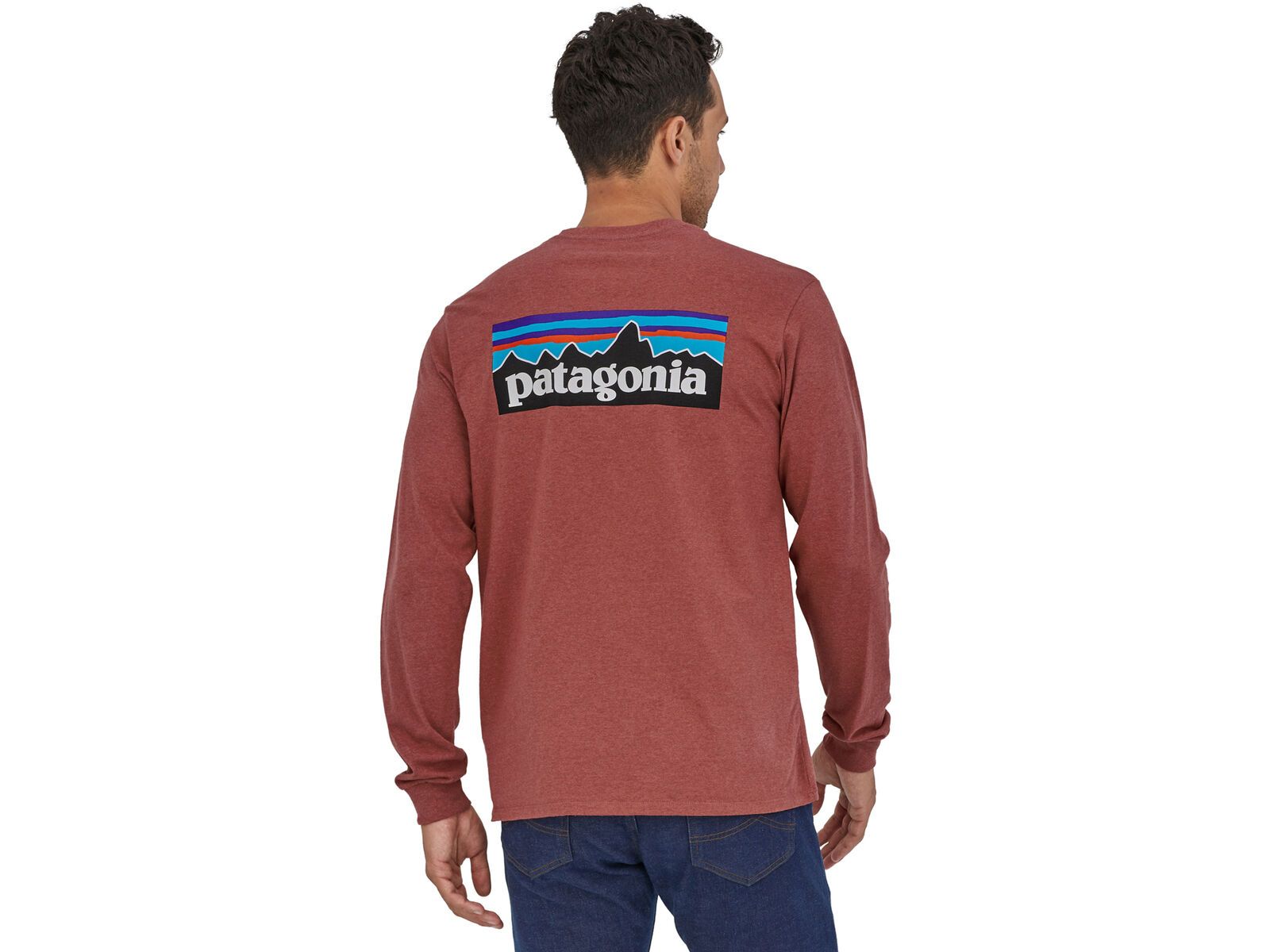 Patagonia Men's Long-Sleeved P-6 Logo Responsibili-Tee, rosehip | Bild 3