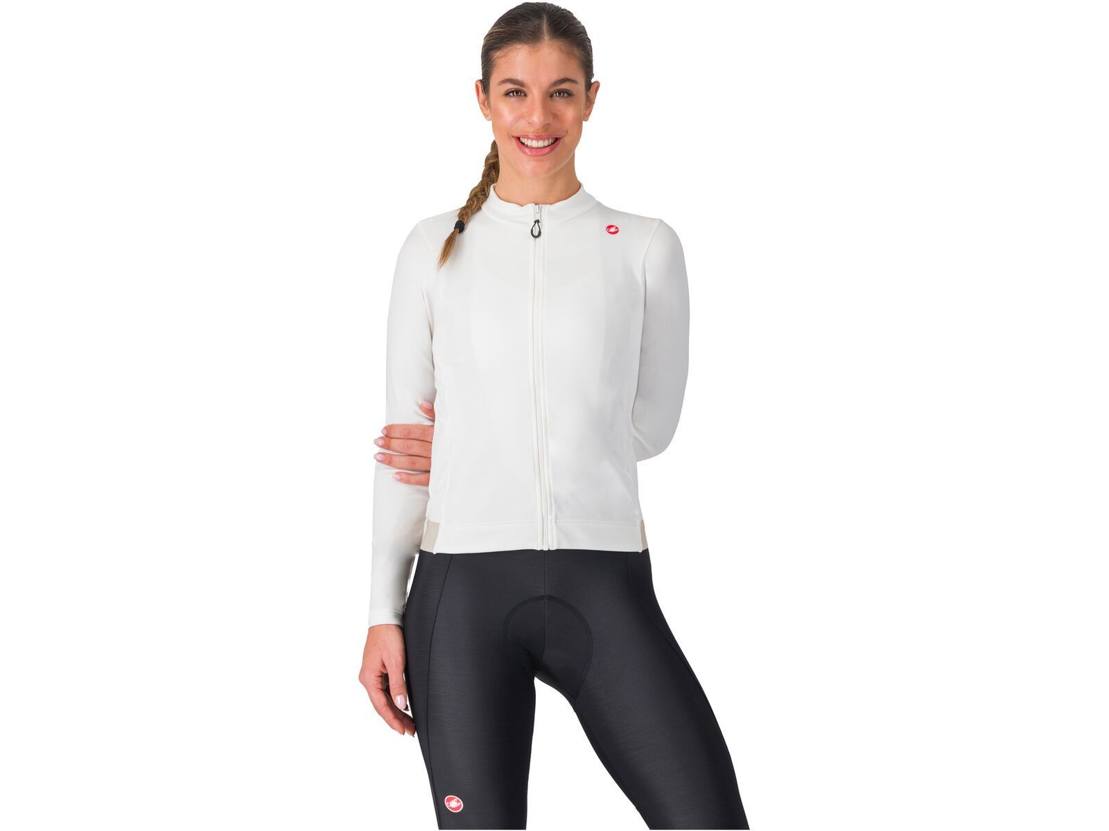 Castelli Espresso Thermal W Jersey, ivory/silver moon | Bild 1