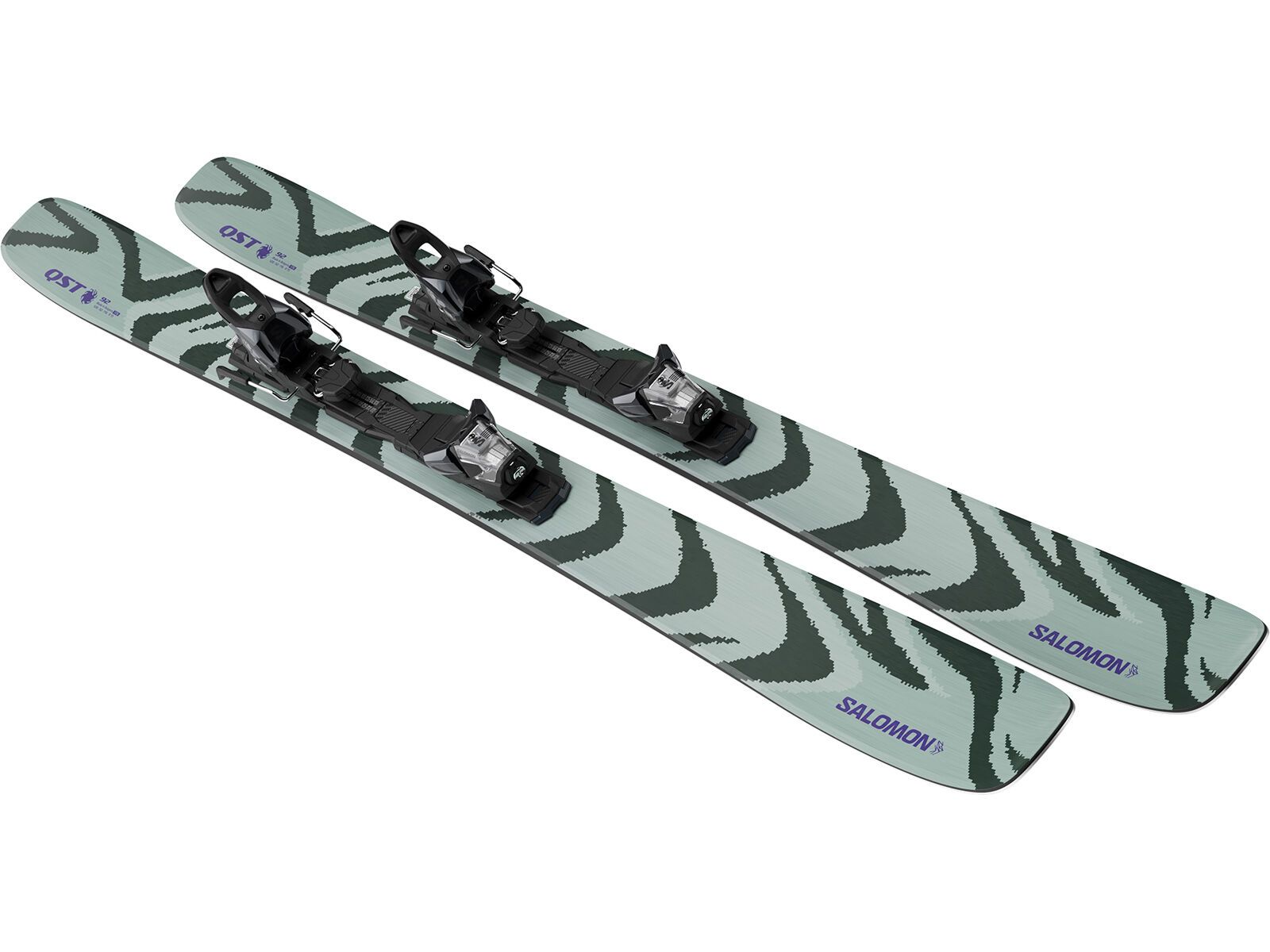 Salomon QST 92 + M11 GW L100, iceberg green/dark grey/ultra violet | Bild 6