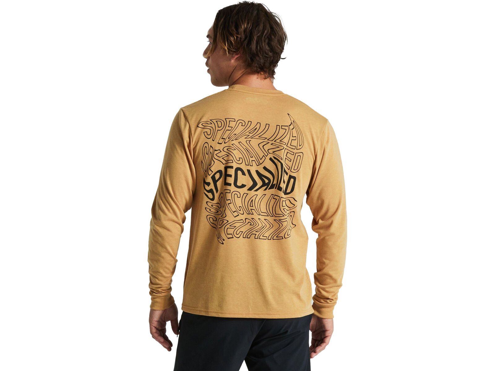 Specialized Warped Long Sleeve Tee, harvest gold | Bild 3