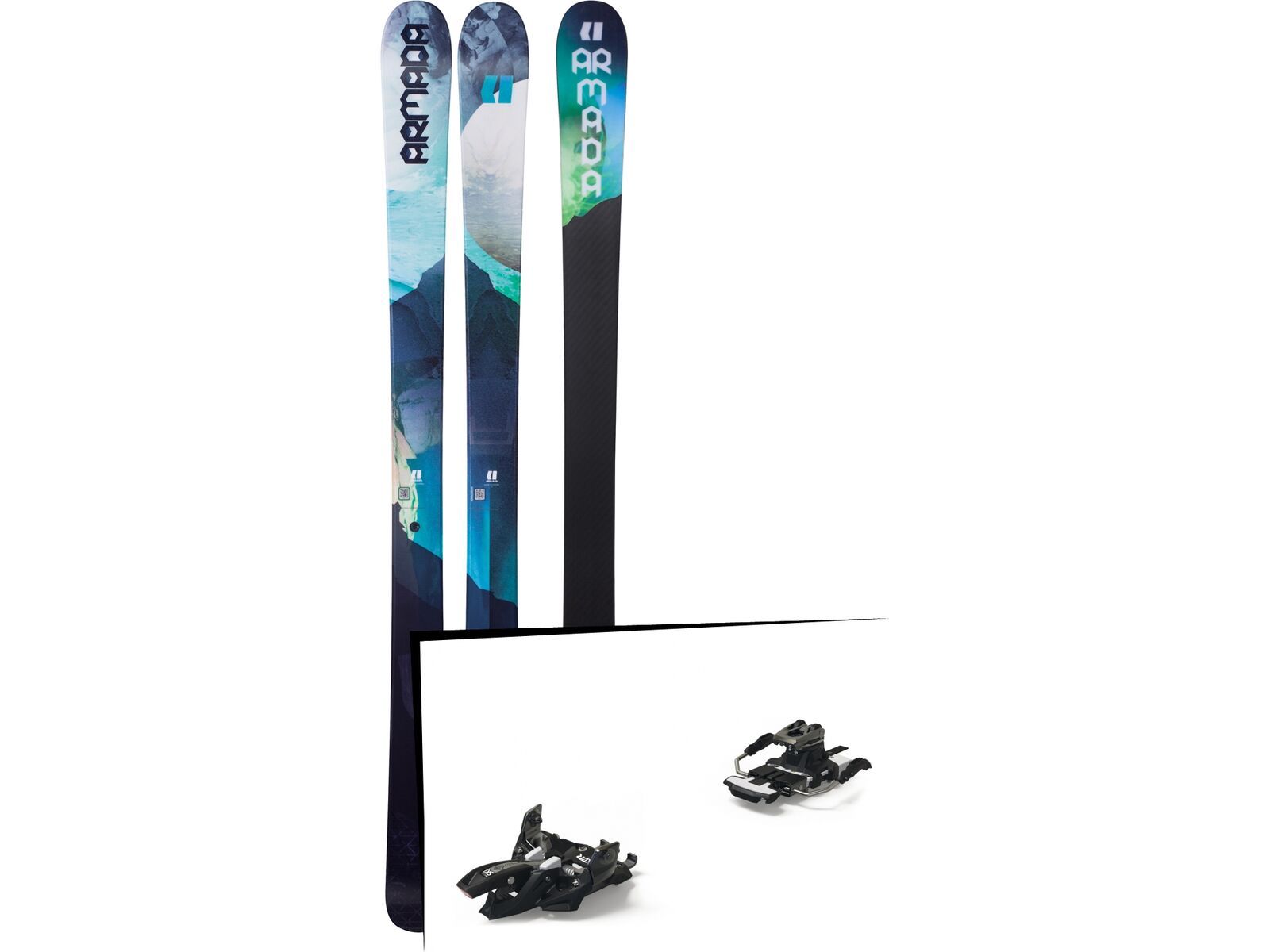Set: Armada Victa 93 2018 + Marker Alpinist 9 Long Travel (2319307) | Bild 1