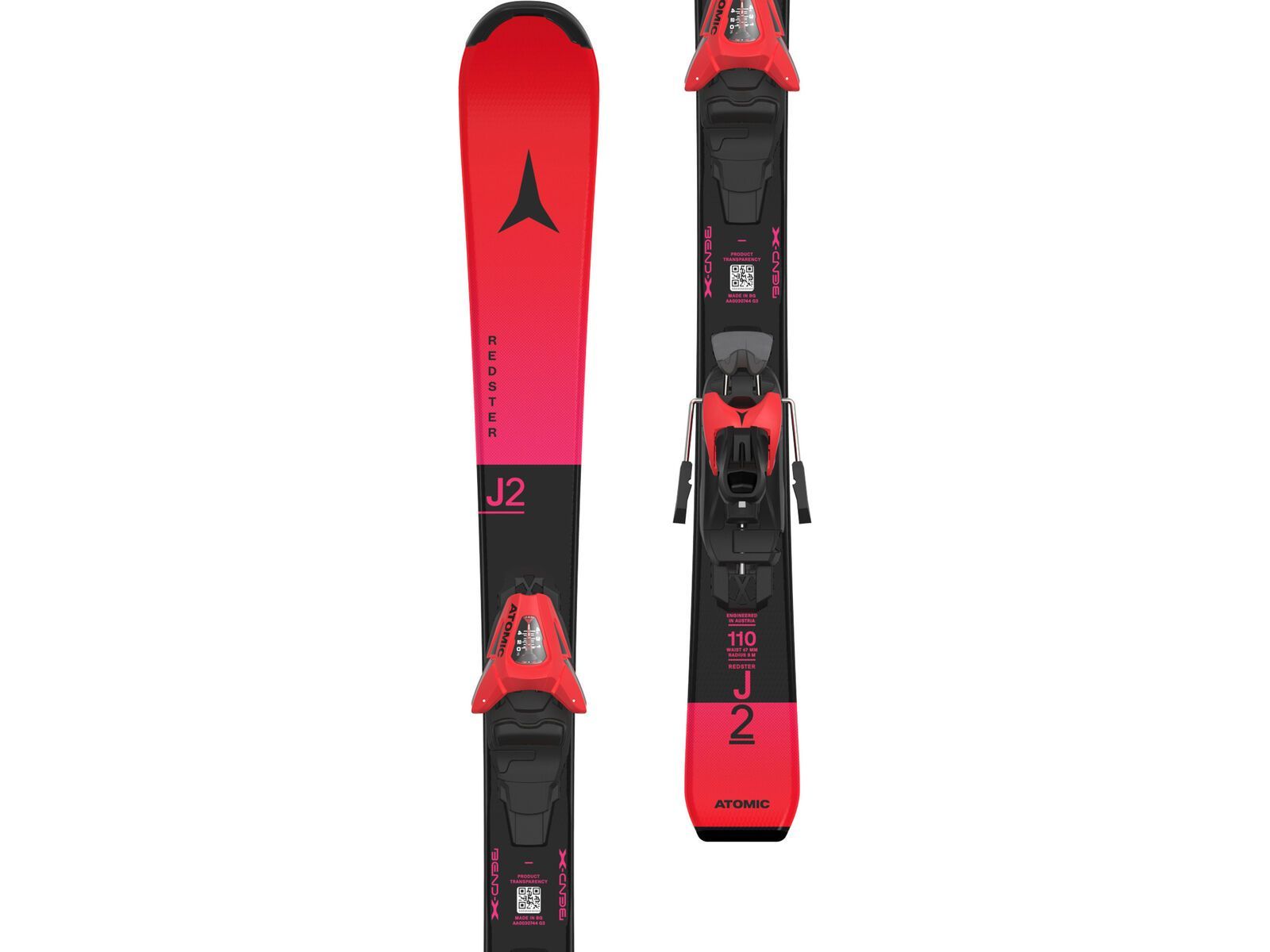 Atomic Redster J2 100-120 + C 5 GW, red tension/black | Bild 4