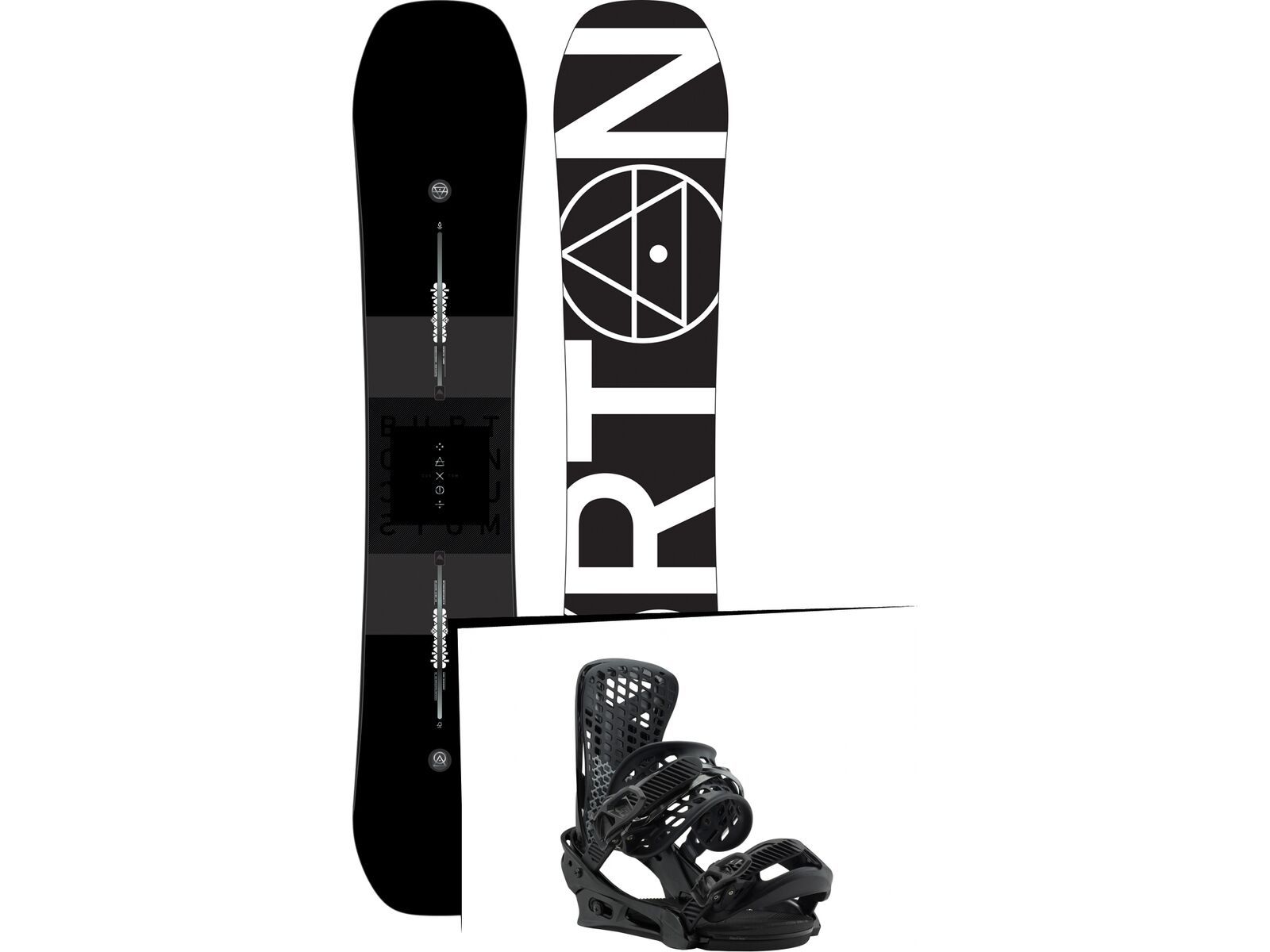 Set: Burton Custom X 2019 +  Genesis (1930966S) | Bild 1