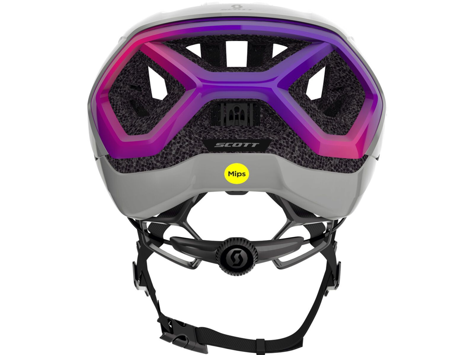 Scott Centric Plus Helmet, narwal grey/fade purple | Bild 3