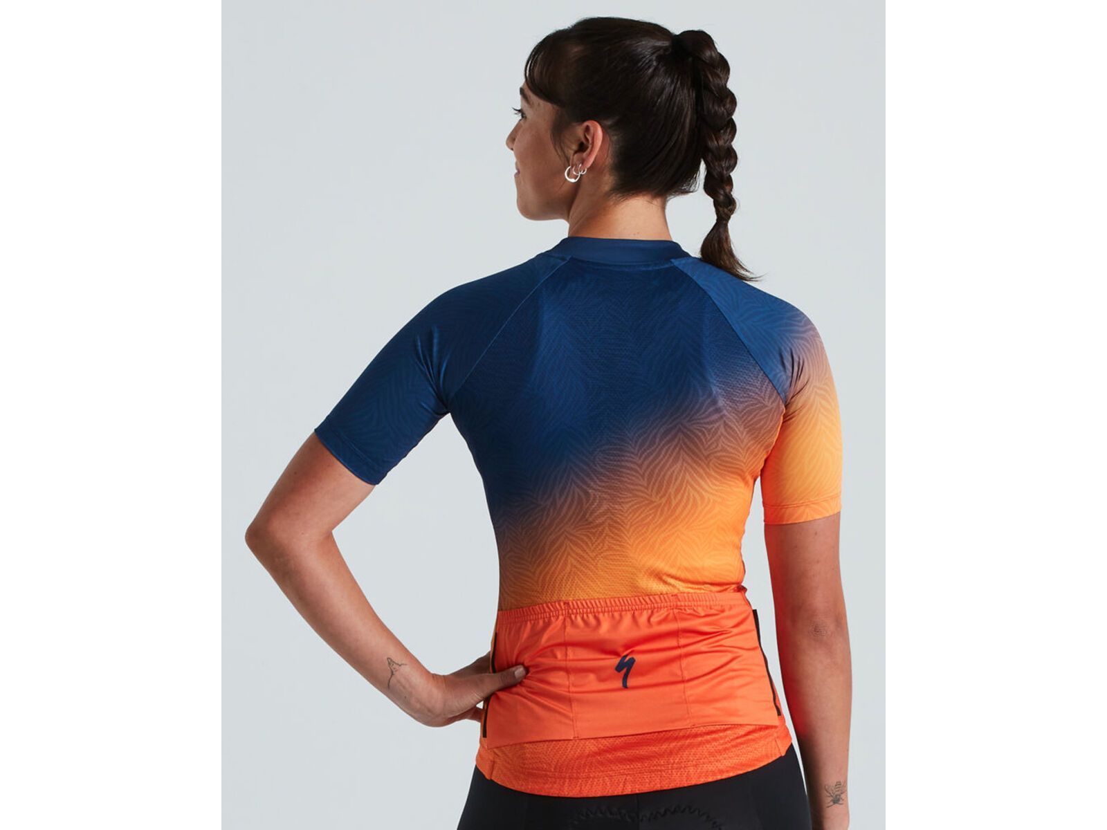 Specialized Women's SL Shortsleeve Jersey, orange/dark blue | Bild 2