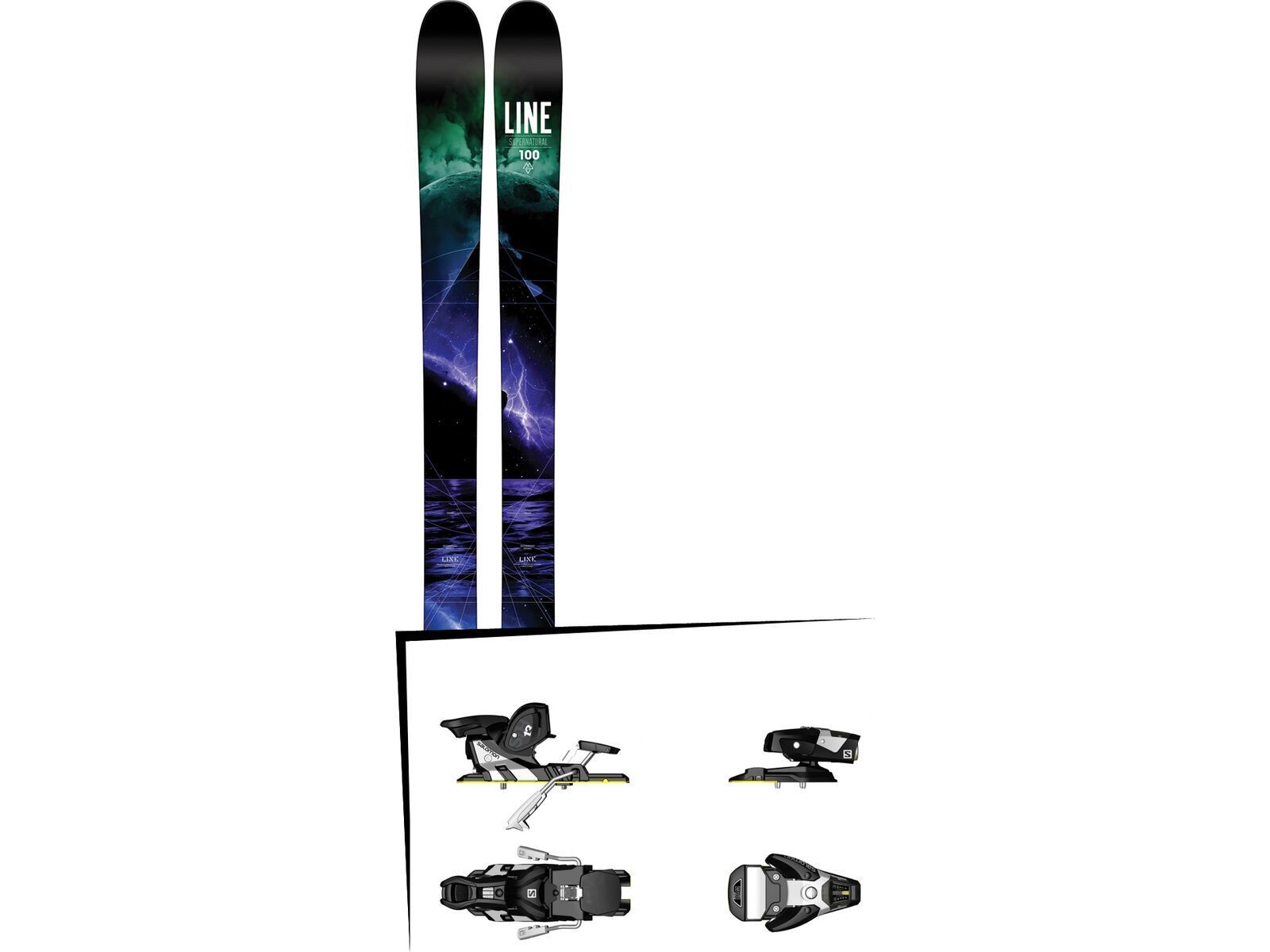 Line Set: Supernatural 100 2016 + Salomon STH2 WTR 13 | Bild 1