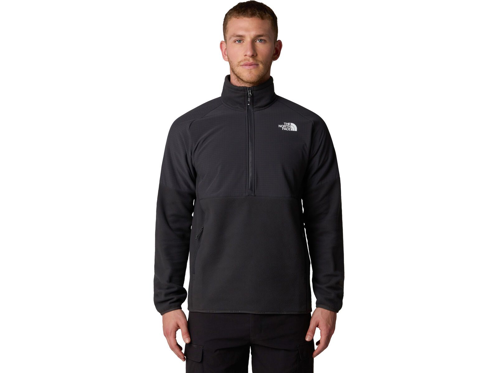 The North Face Men’s Glacier Heavyweight 1/2 Zip, asphalt grey/asphalt grey/tnf black | Bild 4