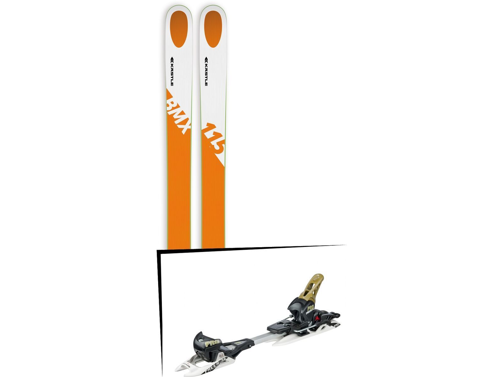 Set: Kästle BMX115 2018 + Fritschi Diamir Freeride Pro schwarz-olive | Bild 1