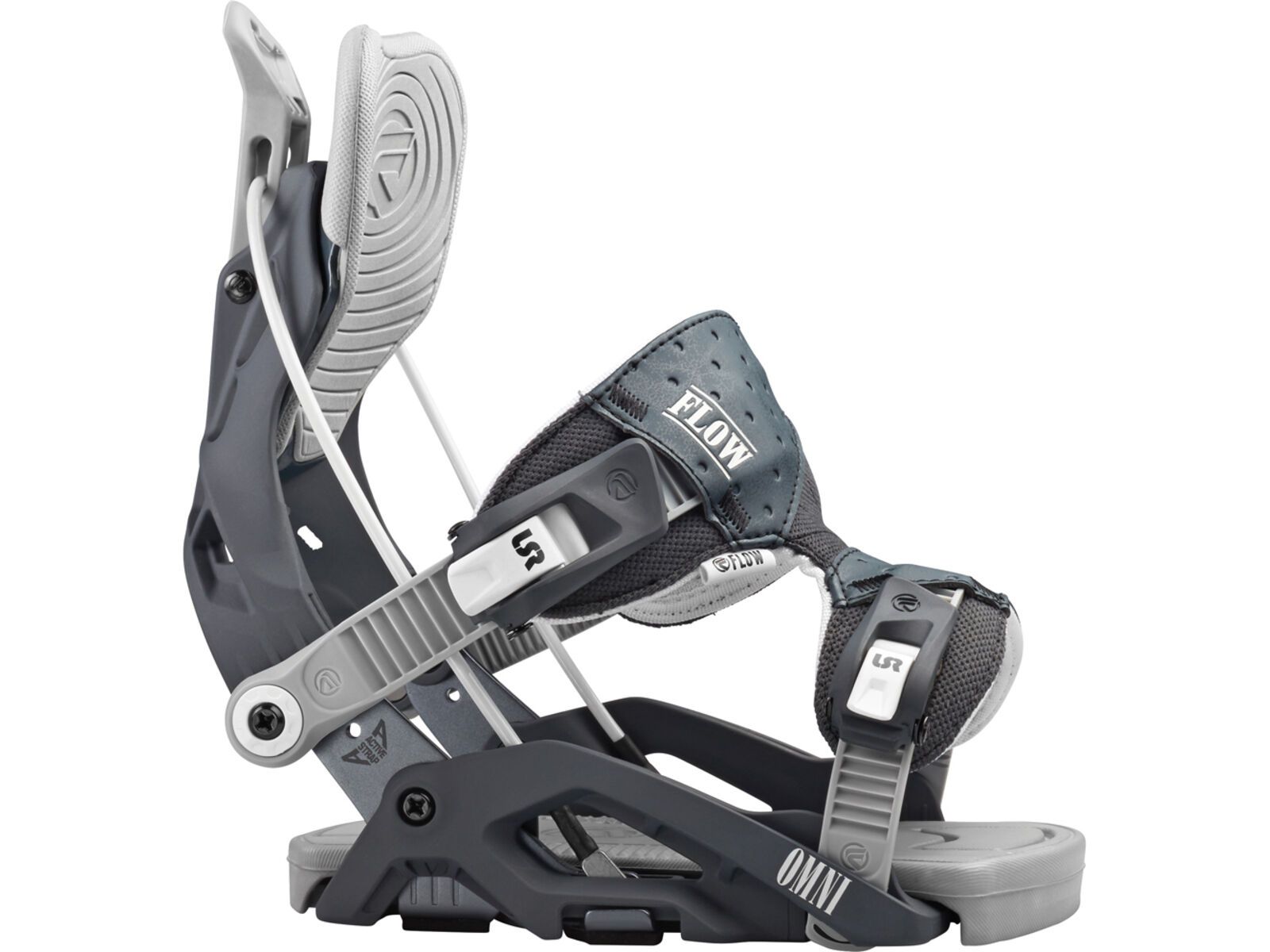 Set: Ride OMG 2017 + Flow Omni 2016, gunmetal - Snowboardset | Bild 3