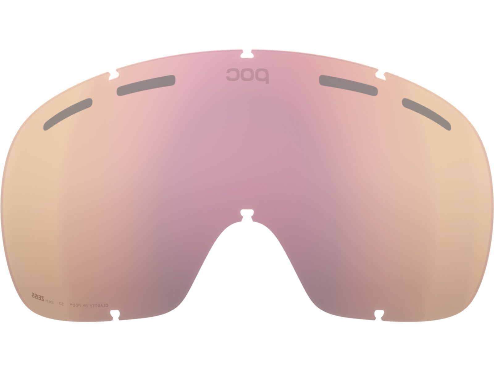 POC Fovea/Fovea Race Lens, Clarity Int./Partly Sunny Orange | Bild 2