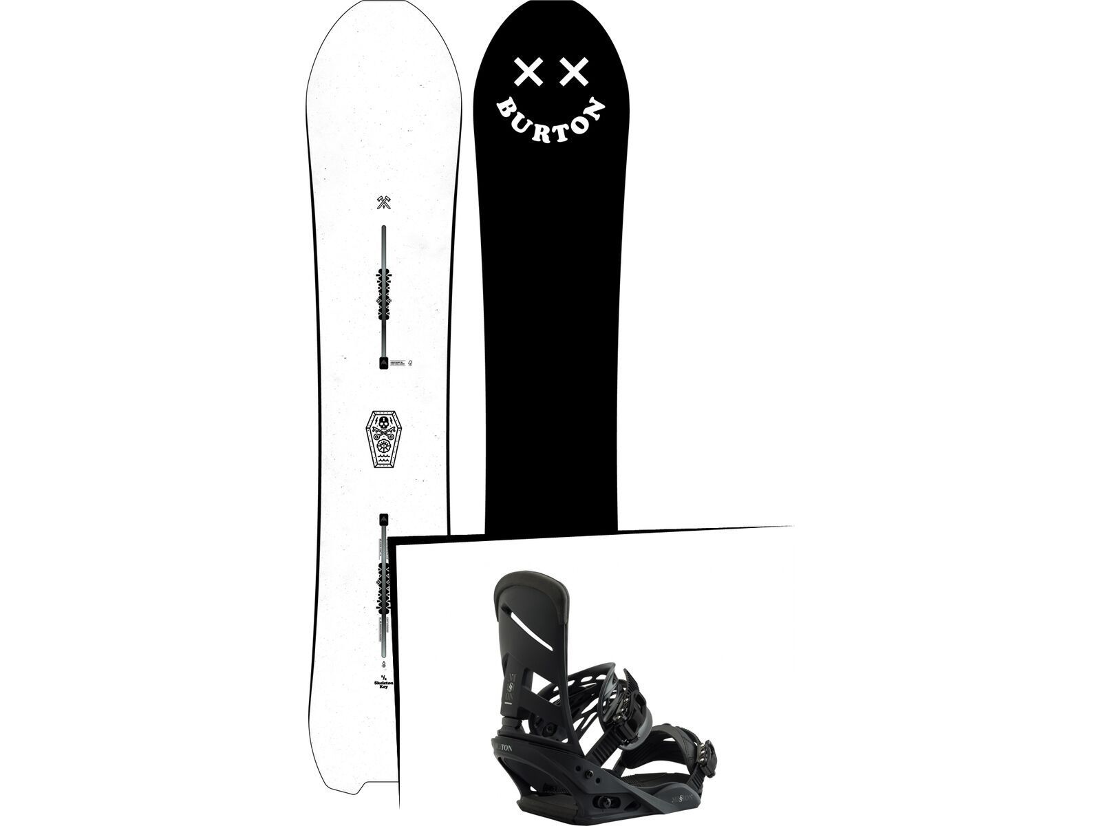 Set: Burton Skeleton Key 2019 + Burton Mission blackish | Bild 1