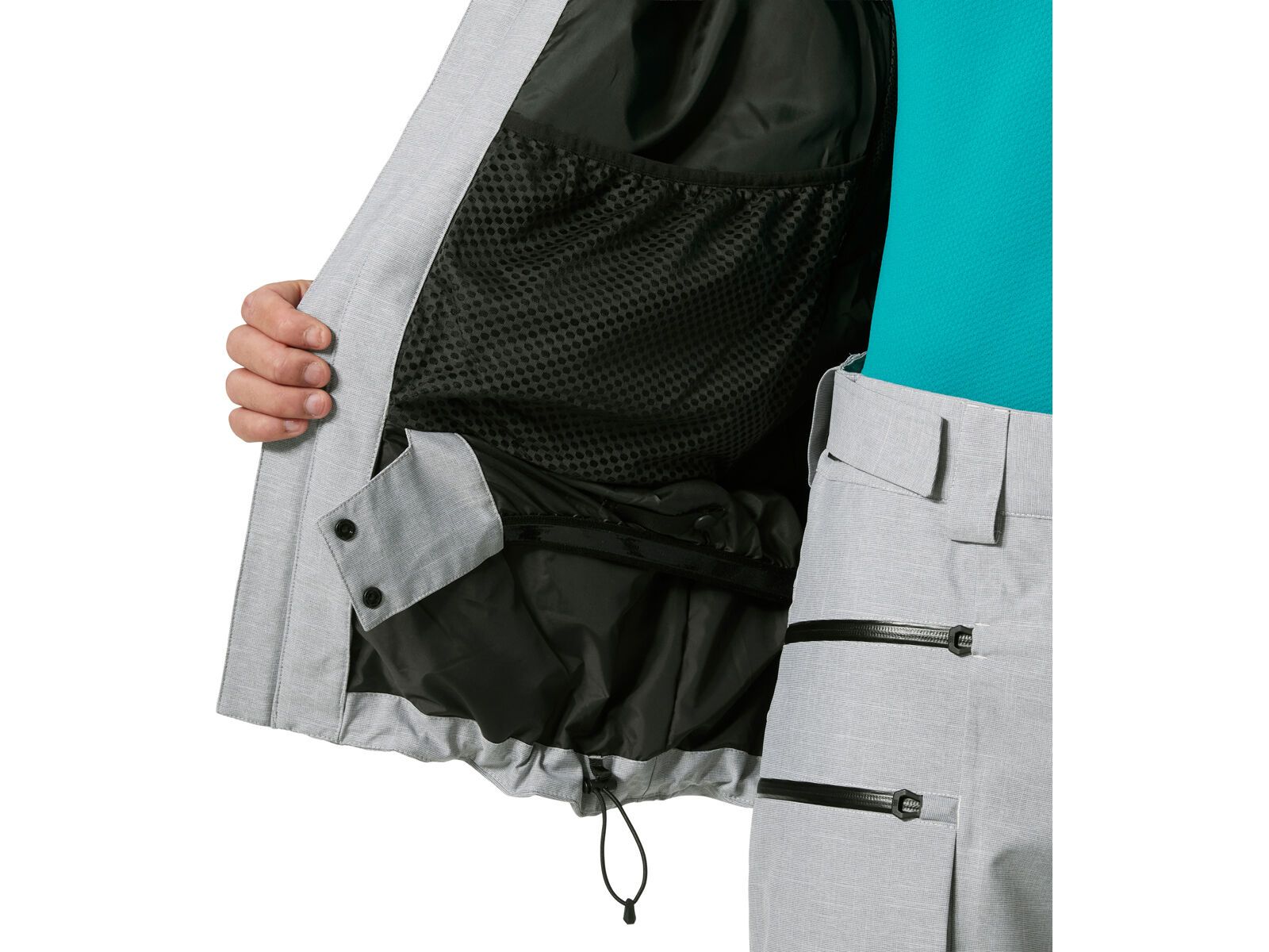 Helly Hansen Garibaldi 2.0 Jacket, grey melange | Bild 8