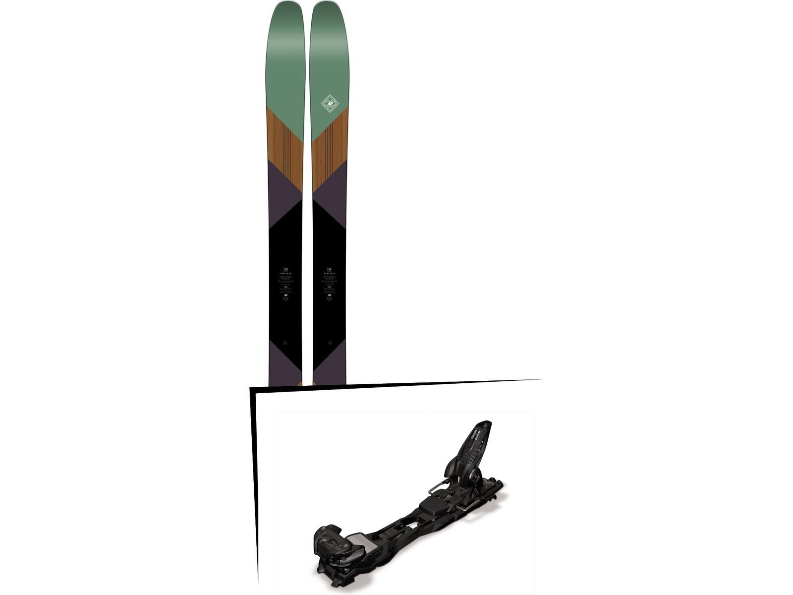 Set: K2 SKI Marksman 2017 + Marker Duke EPF 16 (1247000S) | Bild 1