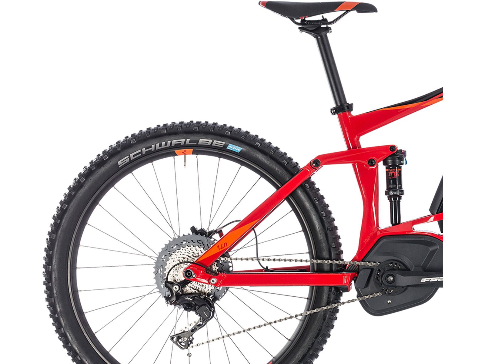 Cube Stereo Hybrid 140 Race 500 27.5, red´n´orange | Bild 6