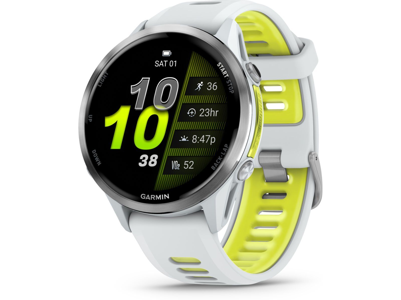 Garmin Forerunner 970, steinweiss/titanium titan | Bild 1