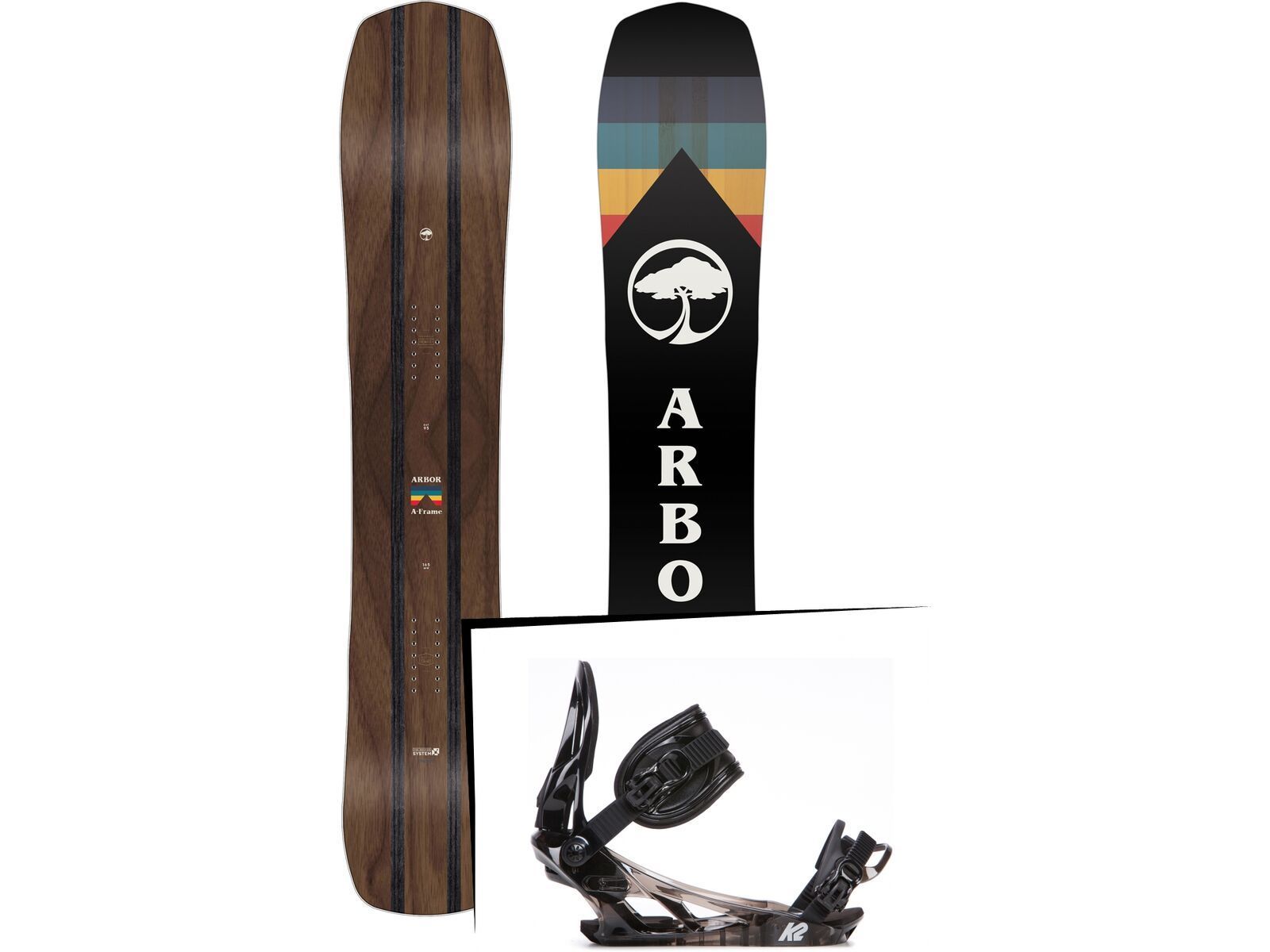 Set: Arbor A-Frame 2019 + K2 Mach black | Bild 1