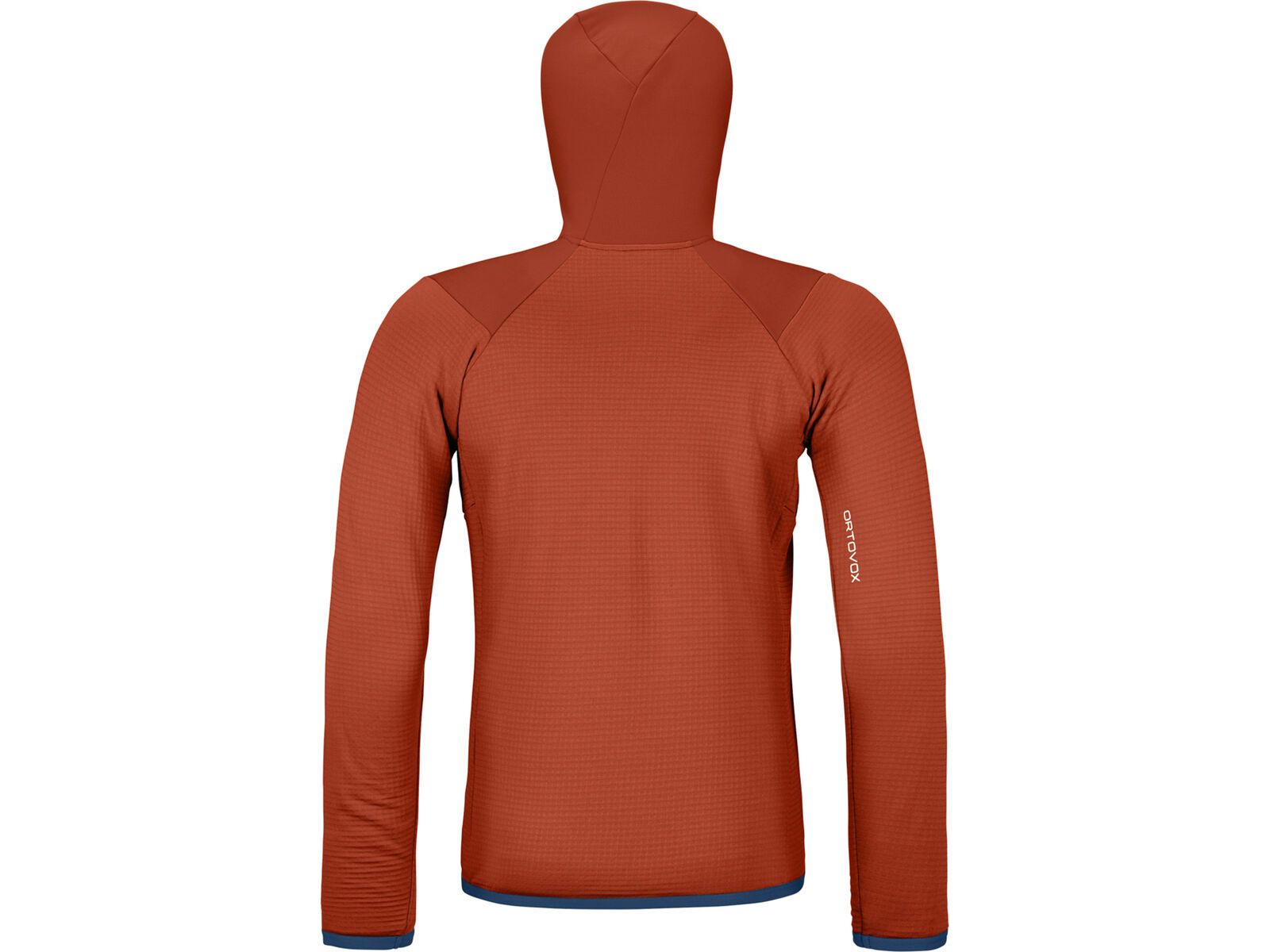 Ortovox Merino Fleece Grid Hoody M, clay orange | Bild 2