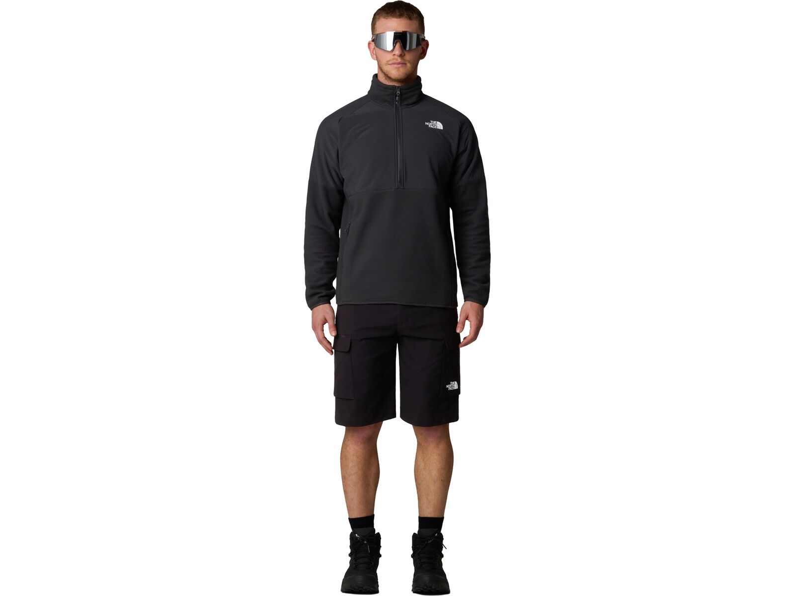 The North Face Men’s Glacier Heavyweight 1/2 Zip, asphalt grey/asphalt grey/tnf black | Bild 5