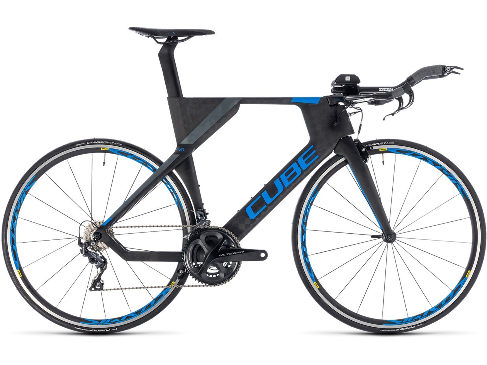 Cube Aerium Race, carbon`n`blue | Bild 1