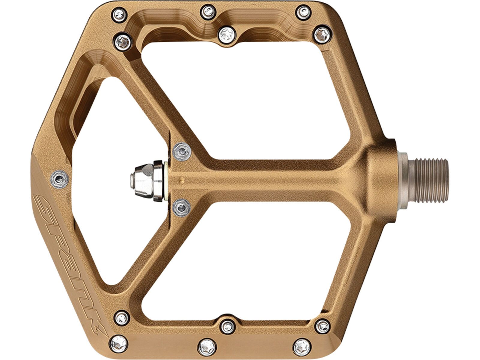 Spank Oozy Reboot Flat Pedal, bronze | Bild 2