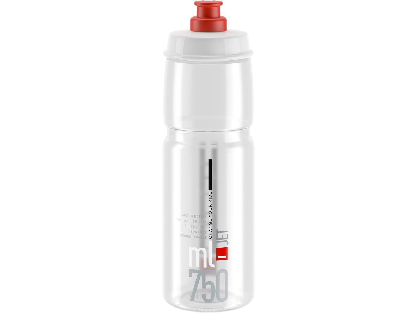 Elite Jet - 750 ml, transparent-rot | Bild 1
