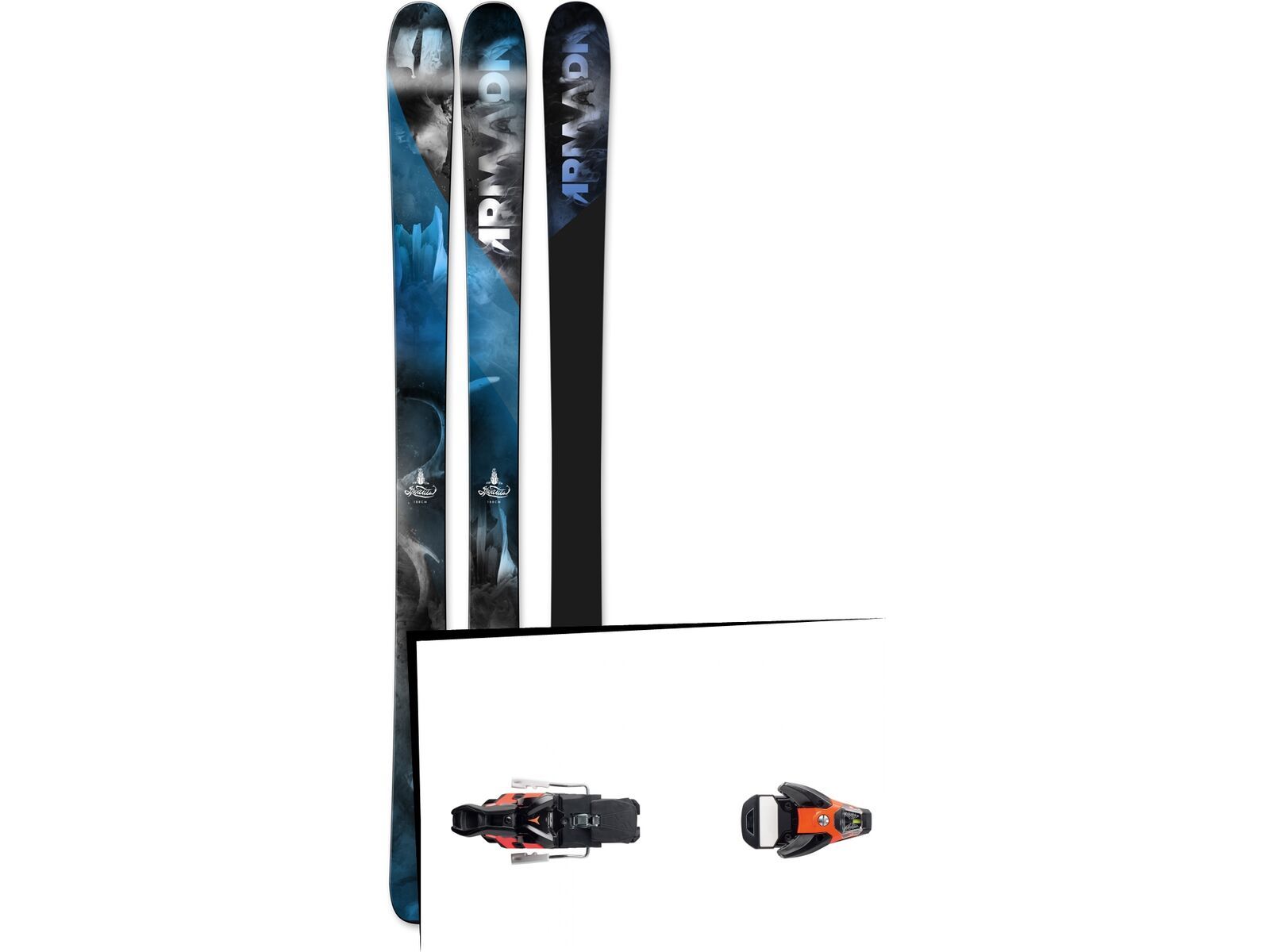 Set: Armada Invictus 95 2016 + Salomon STH2 WTR 16 (1540106) | Bild 1