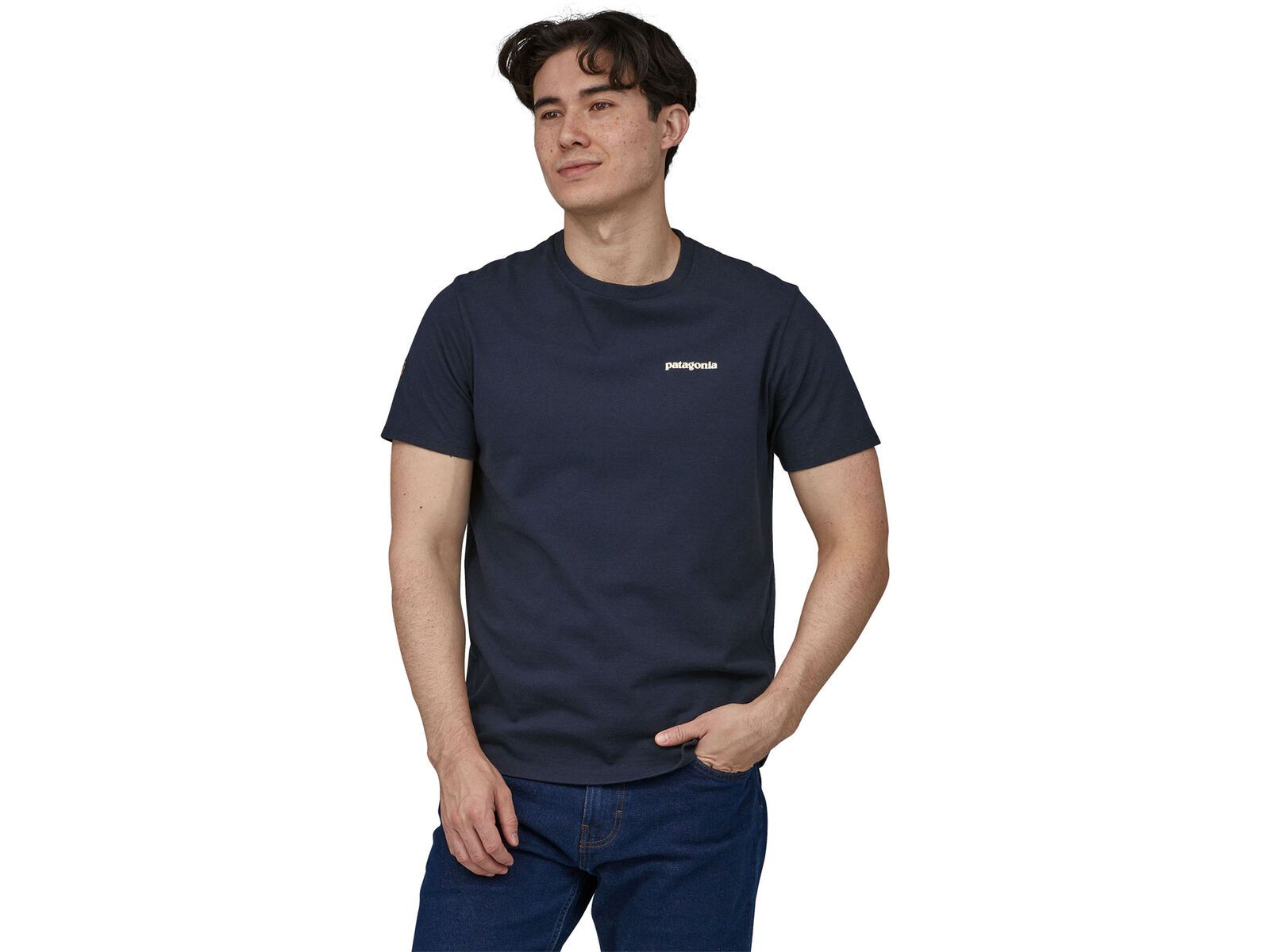 Patagonia Fitz Roy Icon Responsibili-Tee, new navy | Bild 4