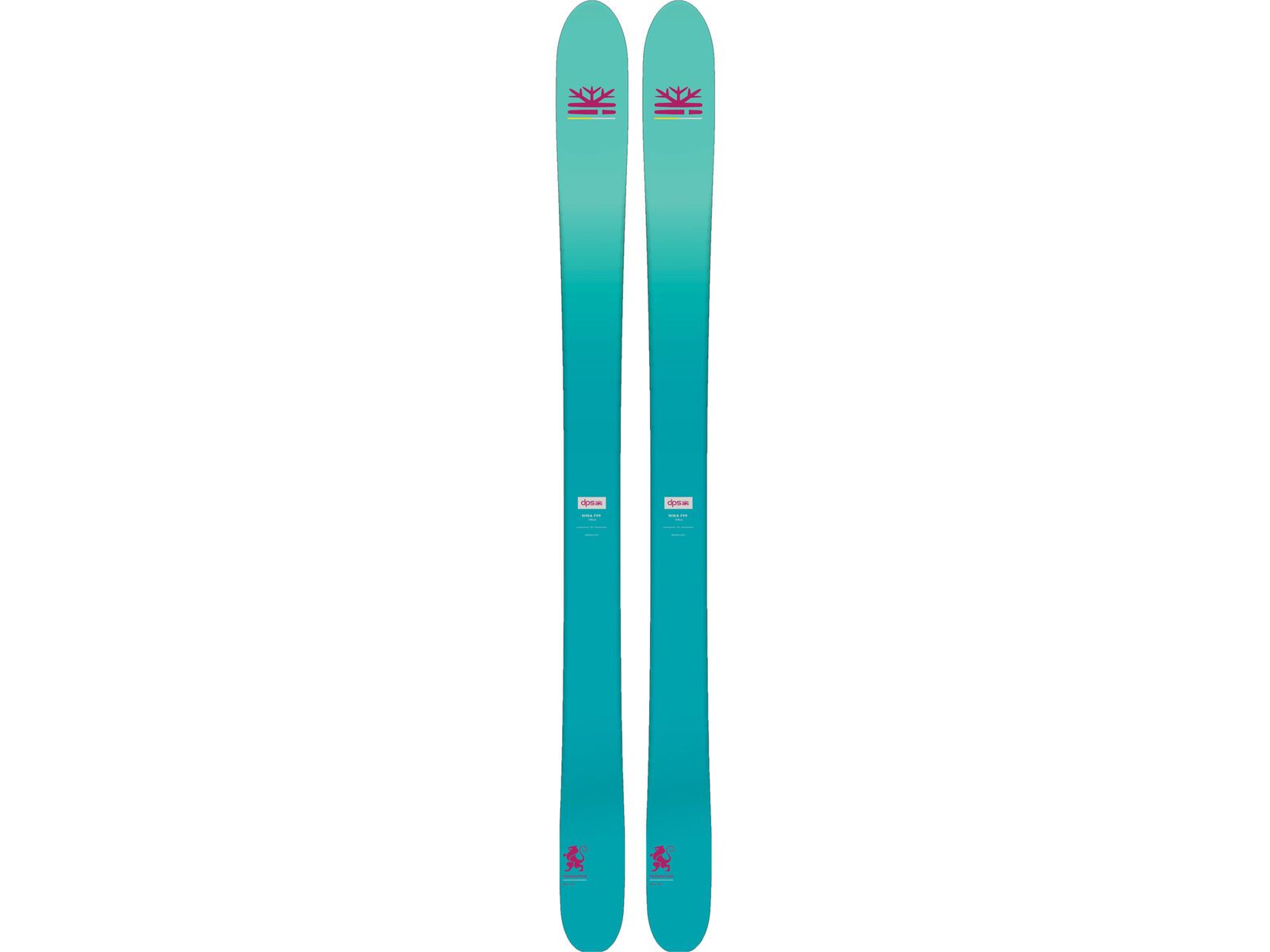 Set: DPS Skis Nina F99 Foundation 2018 + Tyrolia Attack 13 solid black white | Bild 2
