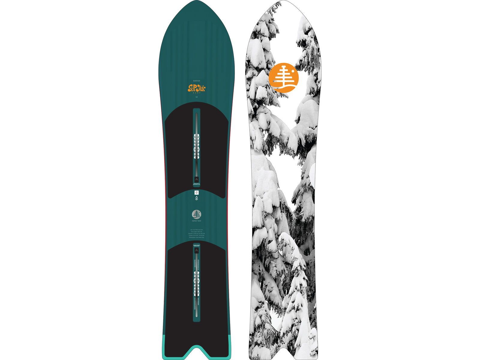 Set: Burton Skipjack Surf 2017 + Flow NX2 Hybrid (1513127S) | Bild 2